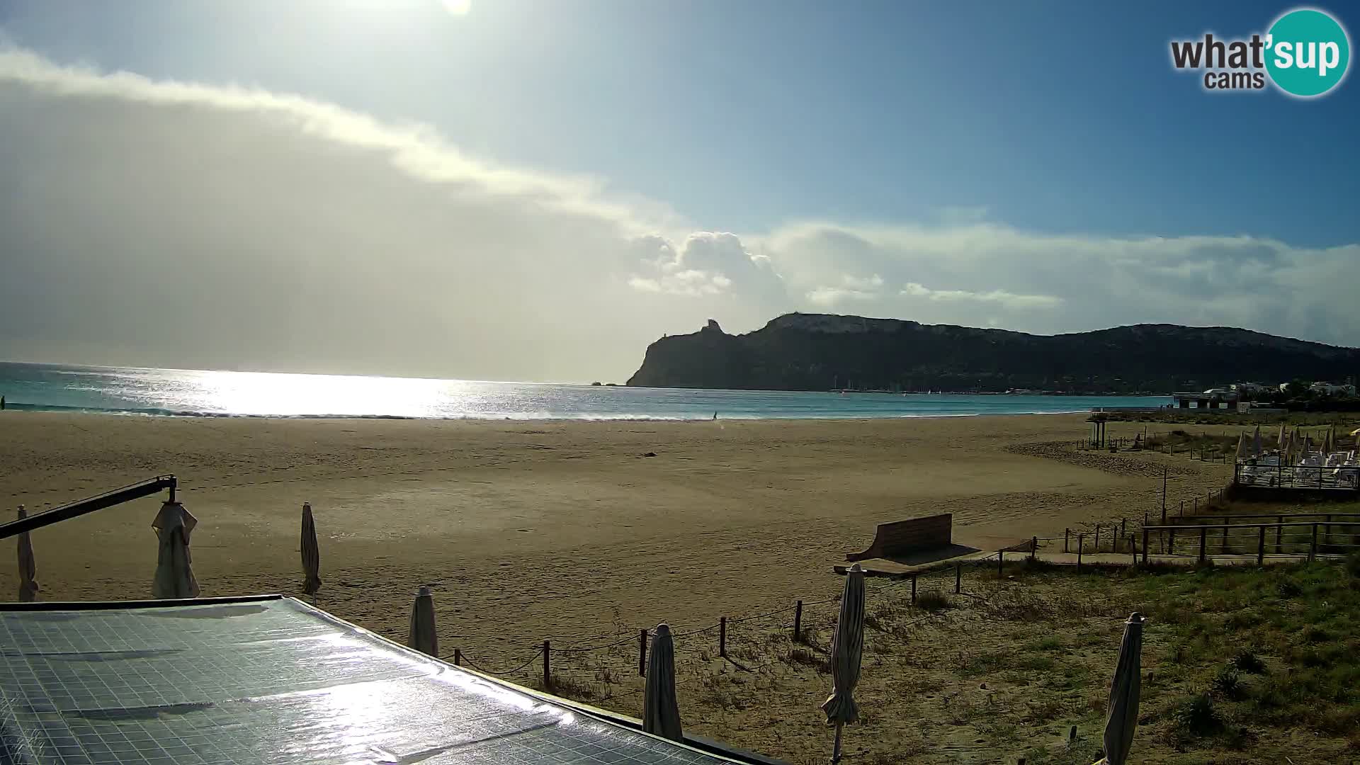 Poetto beach webcam | Cagliari | Sardinia