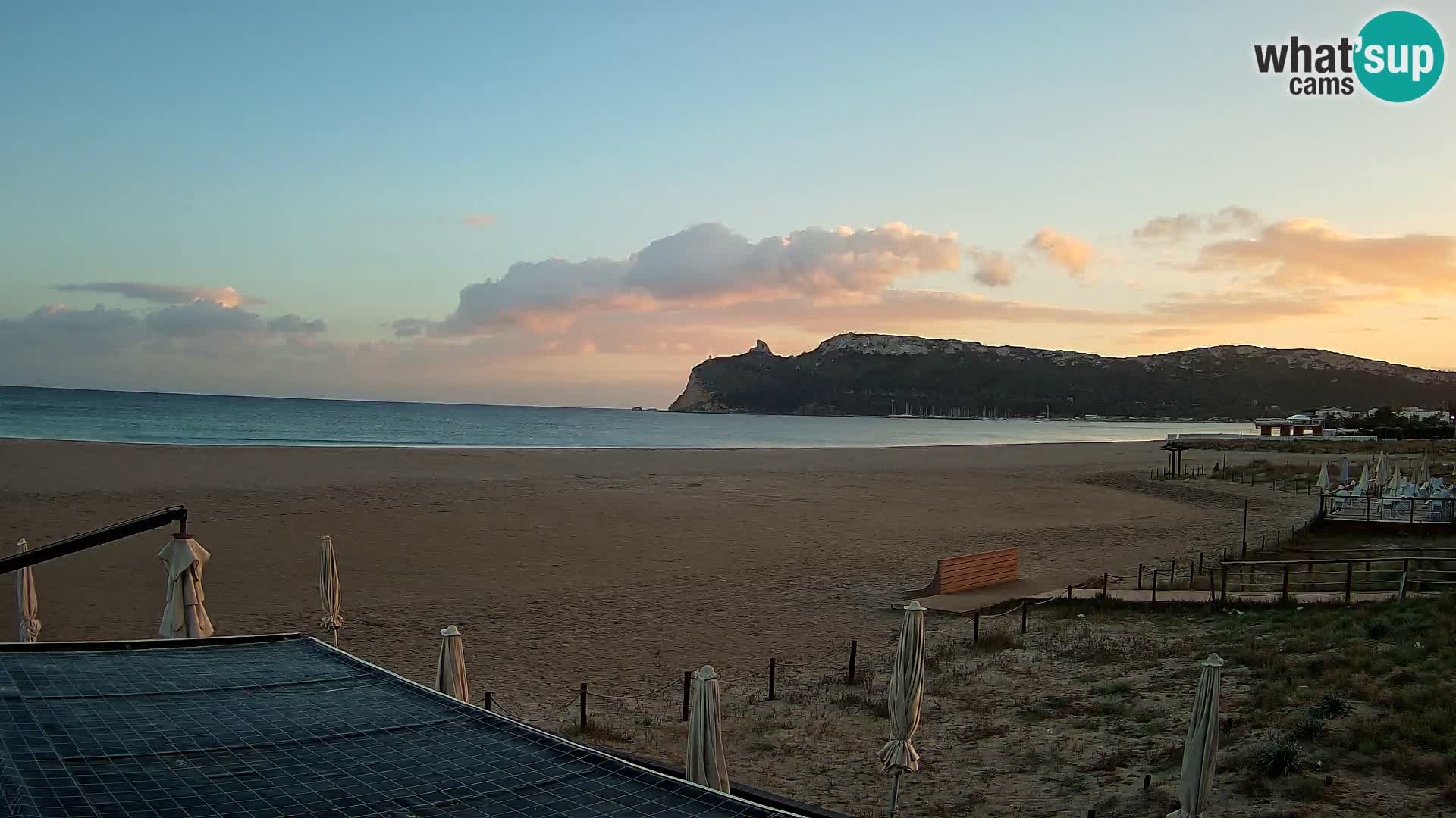 Webcam plage de Poetto | Cagliari | Sardaigne
