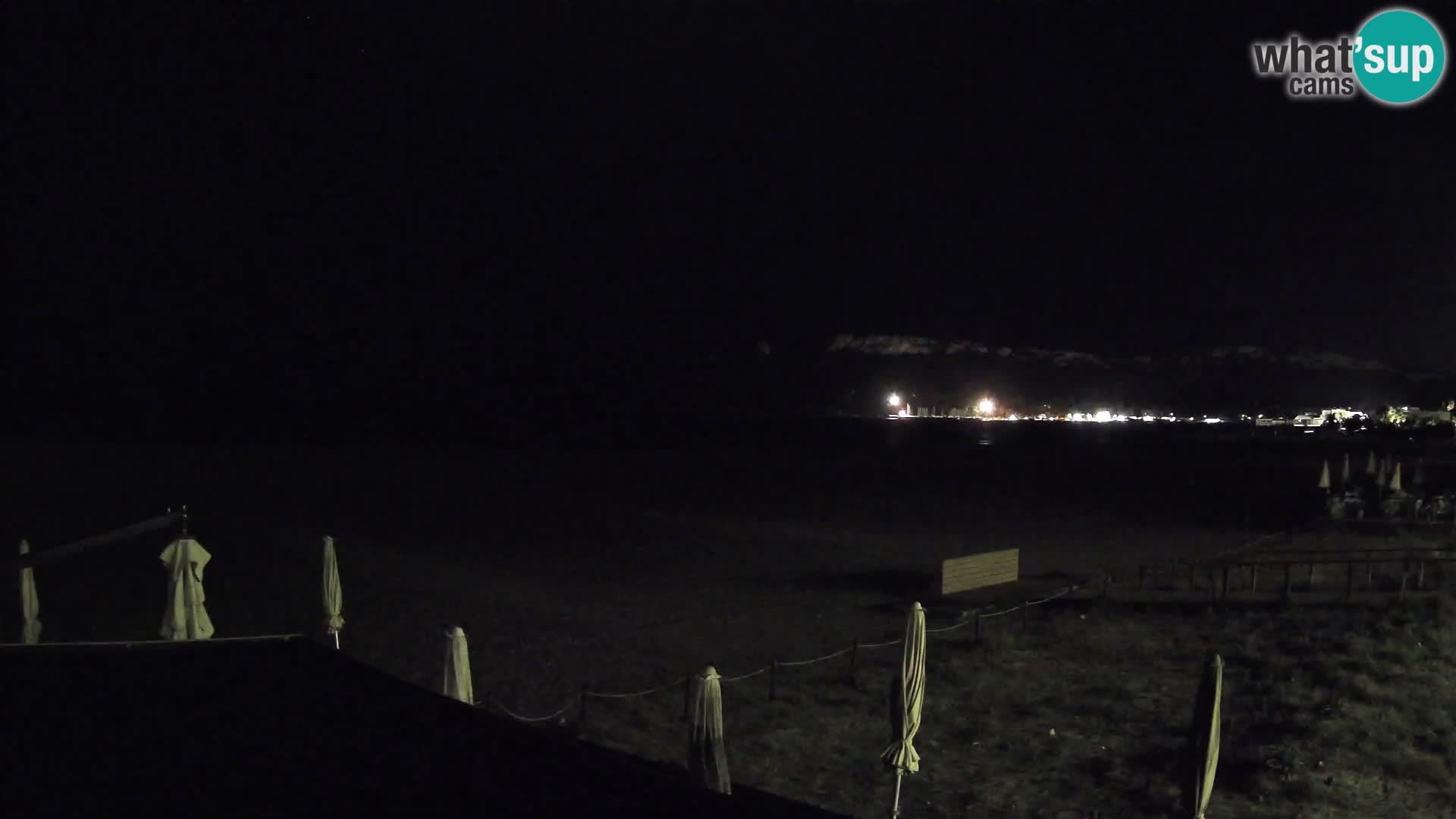 Poetto beach webcam | Cagliari | Sardinija