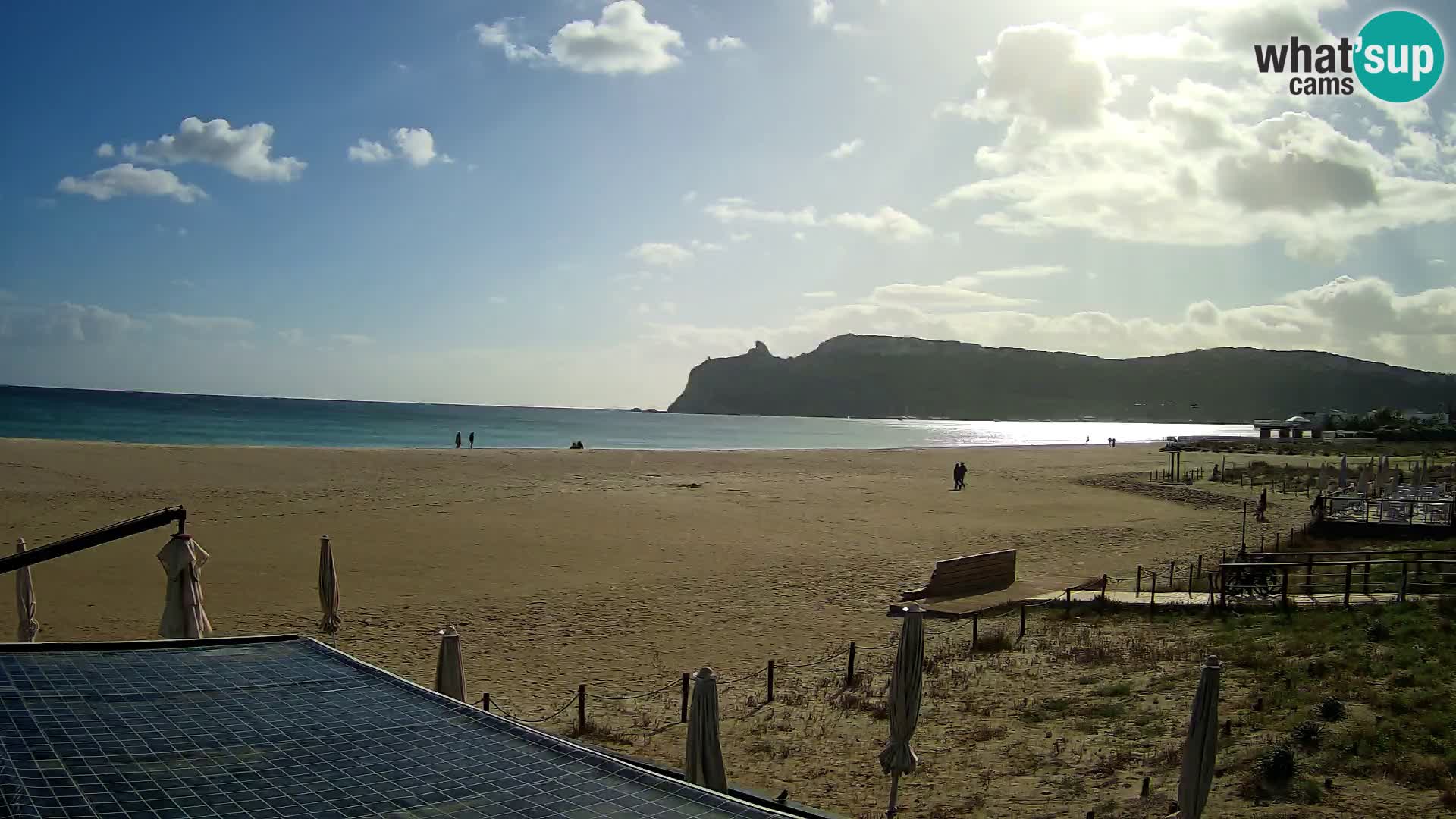 Poetto beach webcam | Cagliari | Sardinia
