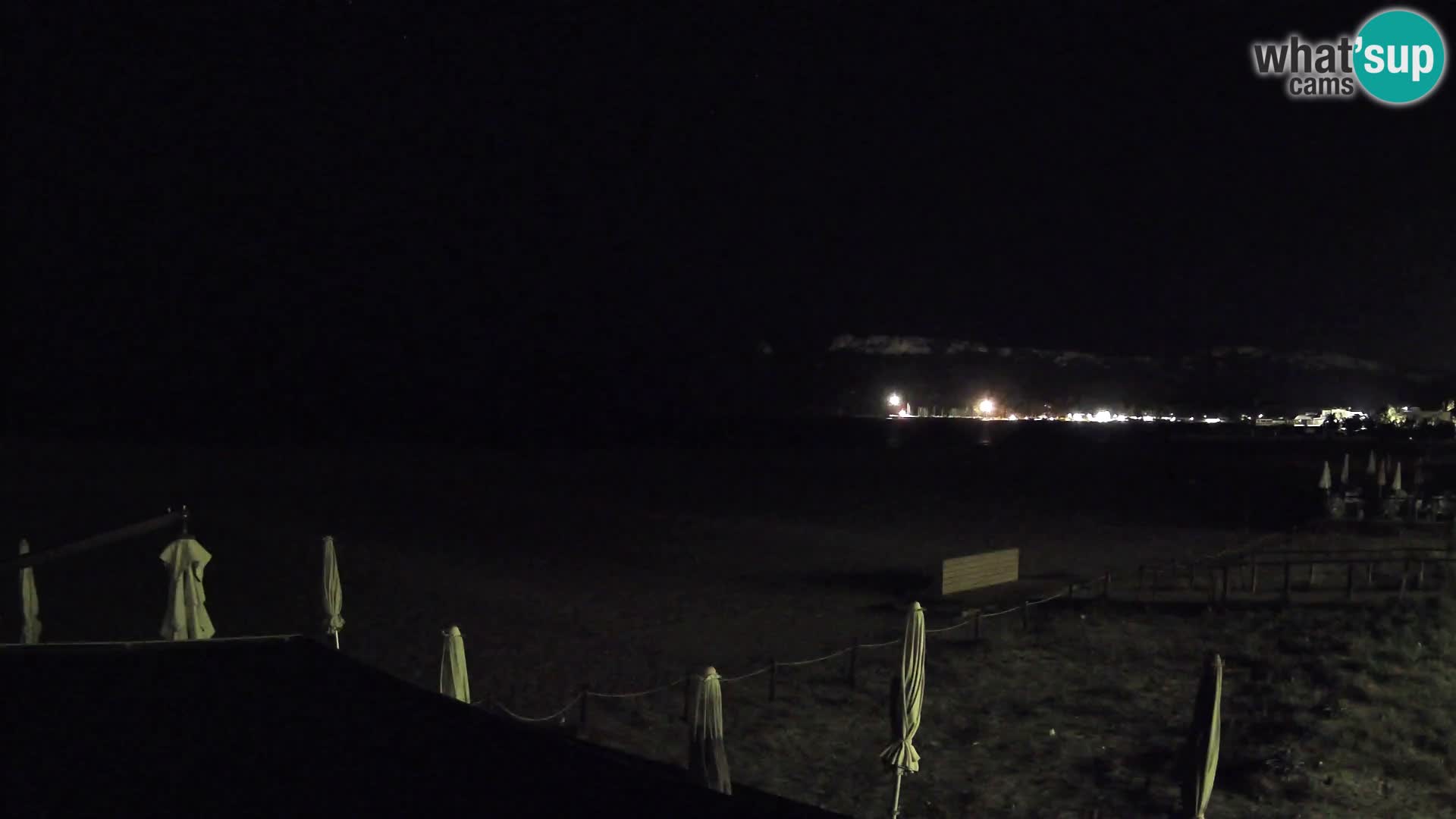 Poetto beach webcam | Cagliari | Sardinija