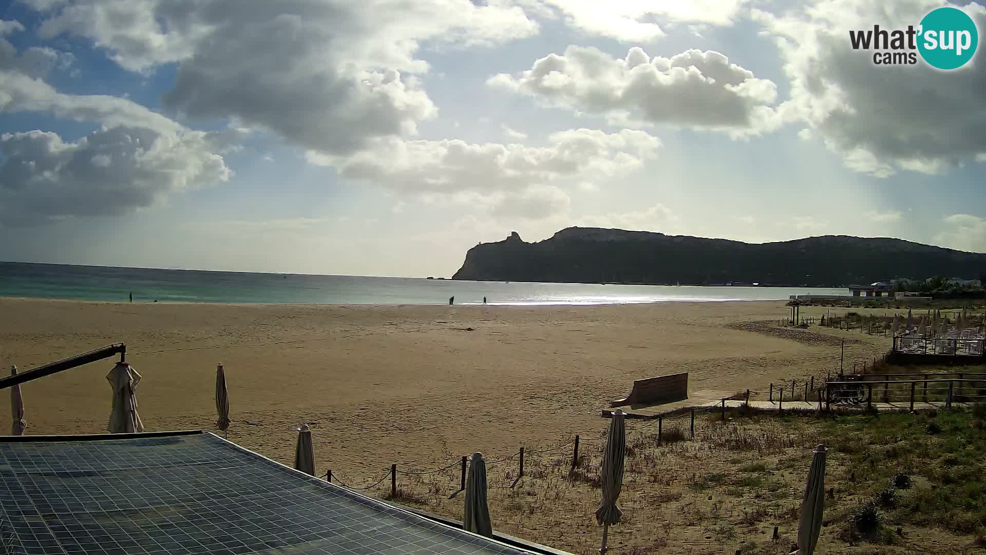Webcam plage de Poetto | Cagliari | Sardaigne