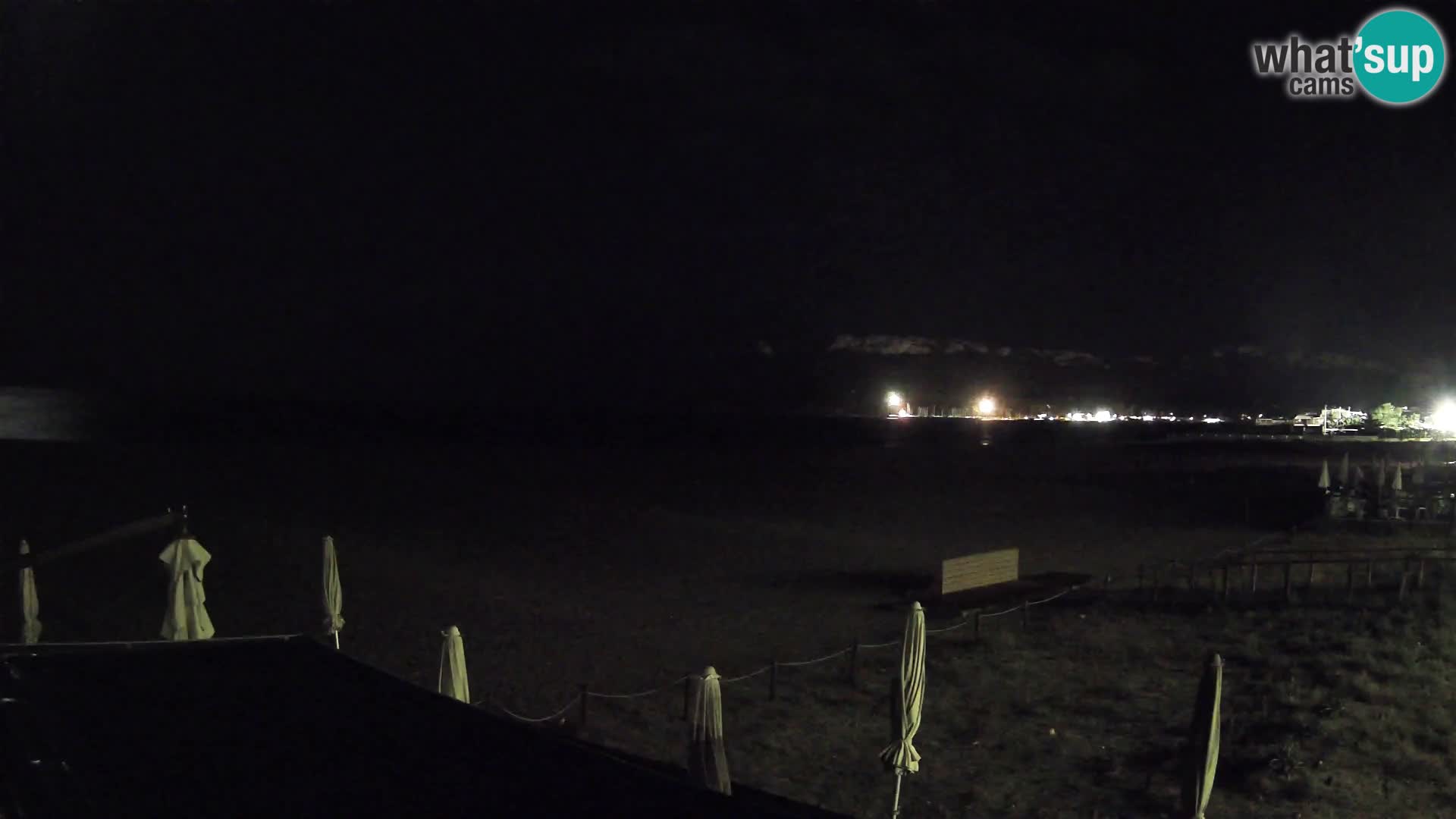 Poetto beach webcam | Cagliari | Sardinija