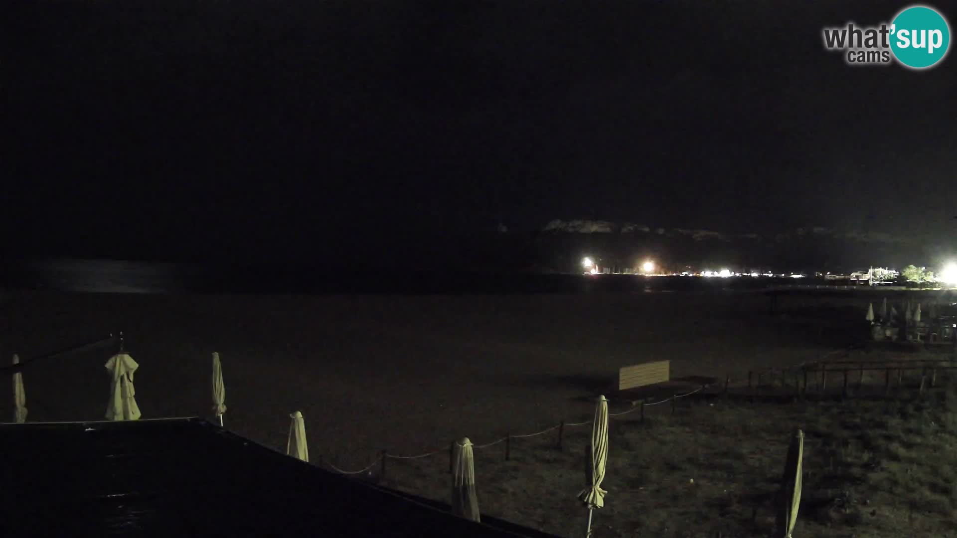 Poetto beach webcam | Cagliari | Sardinija