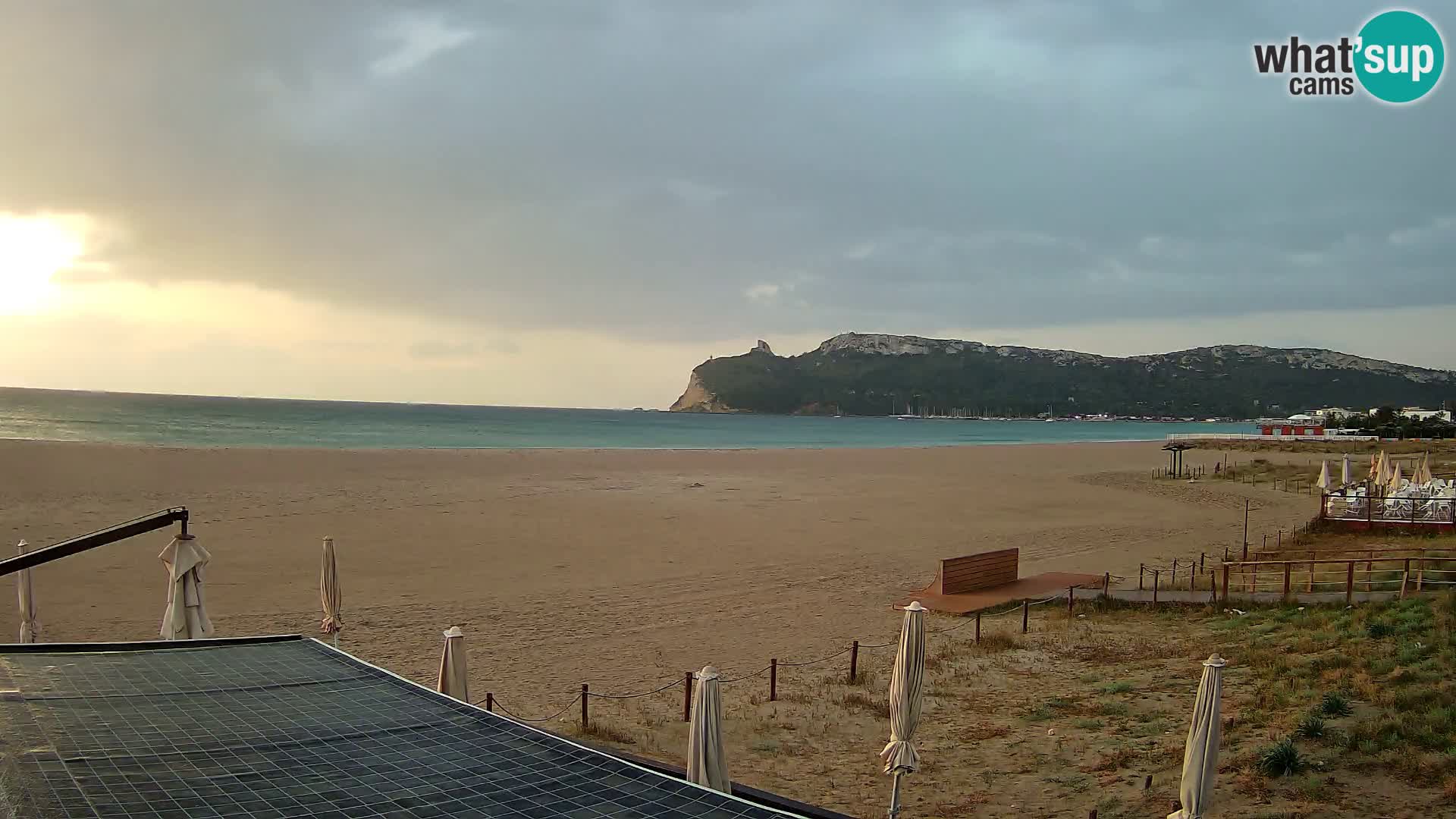 Webcam plage de Poetto | Cagliari | Sardaigne
