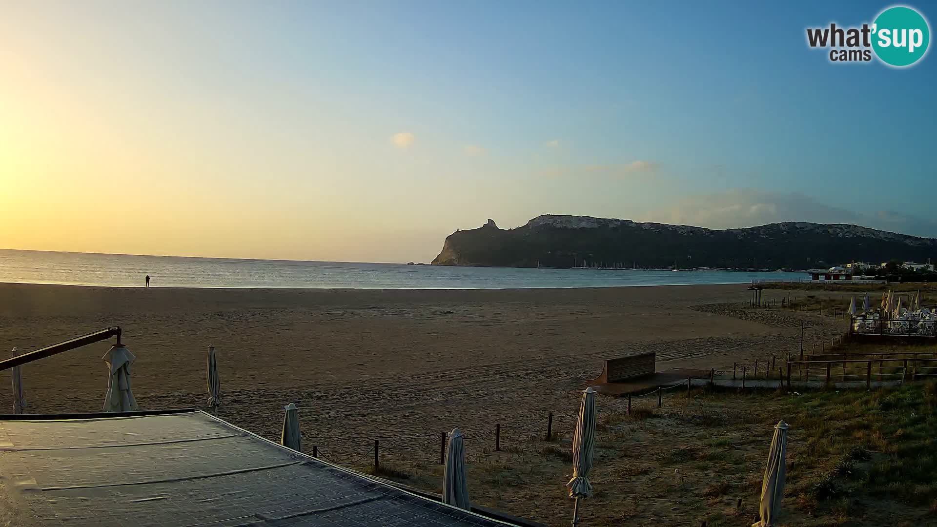 Poetto Strand Webcam | Cagliari | Sardinien