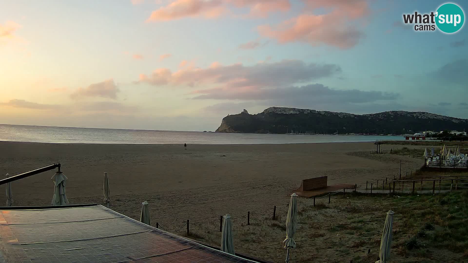 Poetto beach webcam | Cagliari | Sardinija