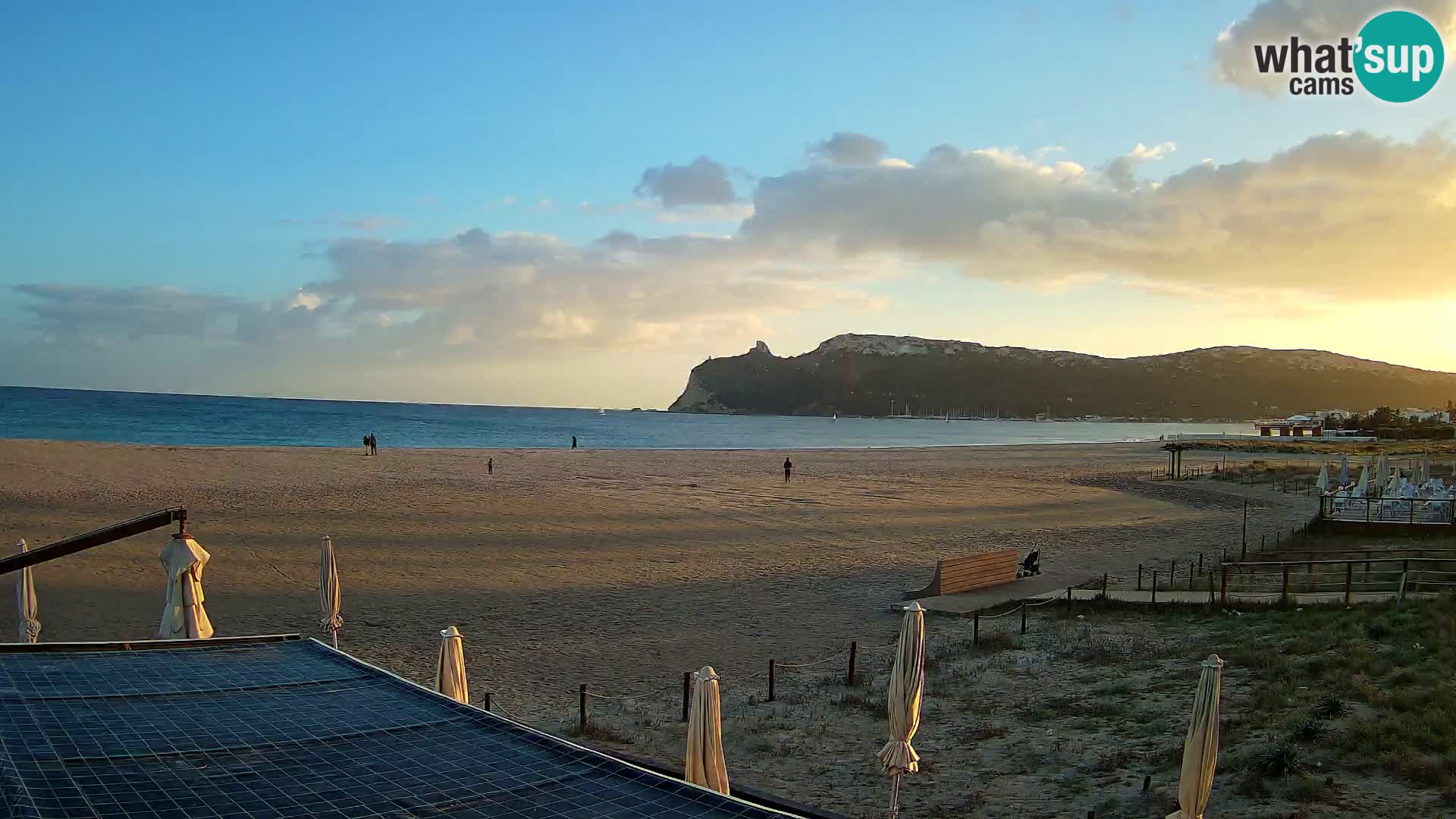 Webcam spiaggia del Poetto | Cagliari | Sardegna