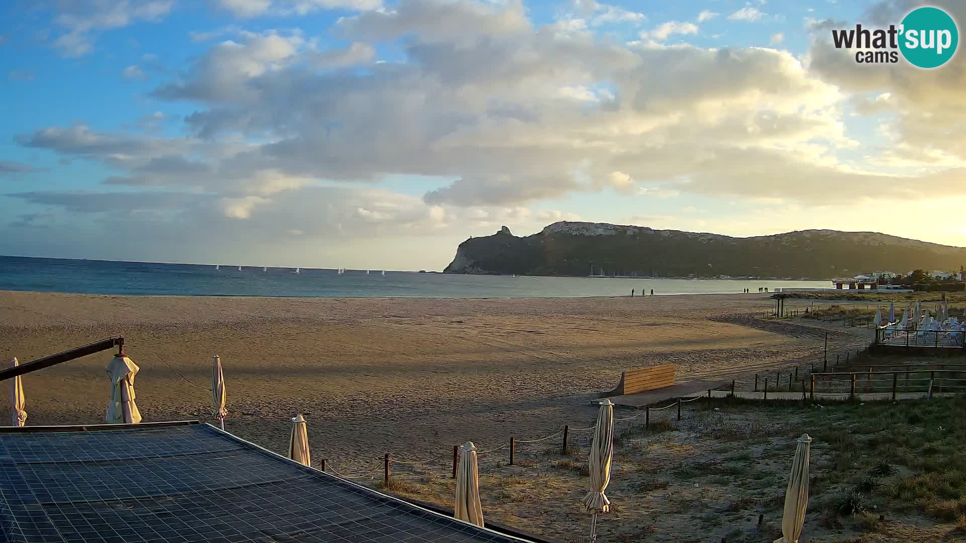 Poetto Strand Webcam | Cagliari | Sardinien