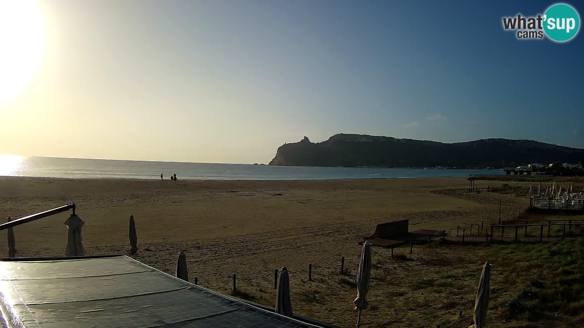 Poetto beach webcam | Cagliari | Sardinija