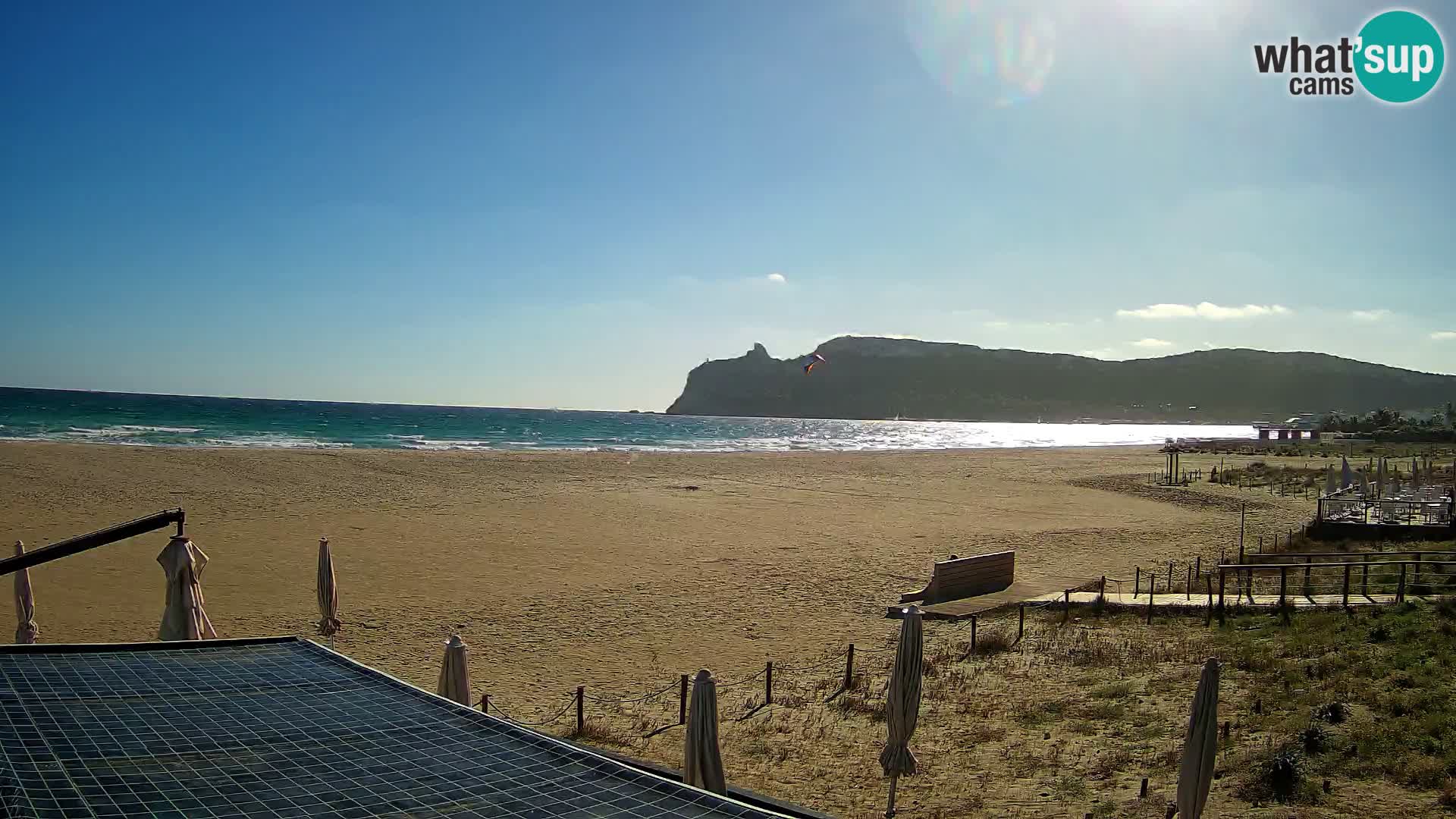 Poetto beach webcam | Cagliari | Sardinia
