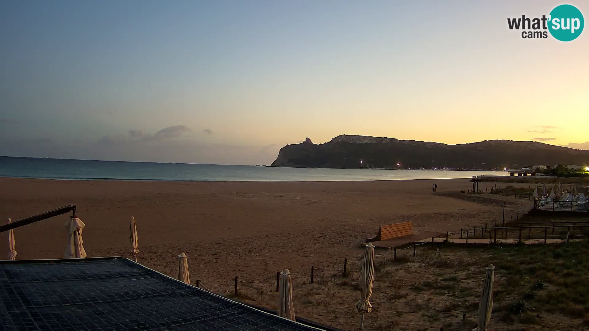 Poetto beach webcam | Cagliari | Sardinia