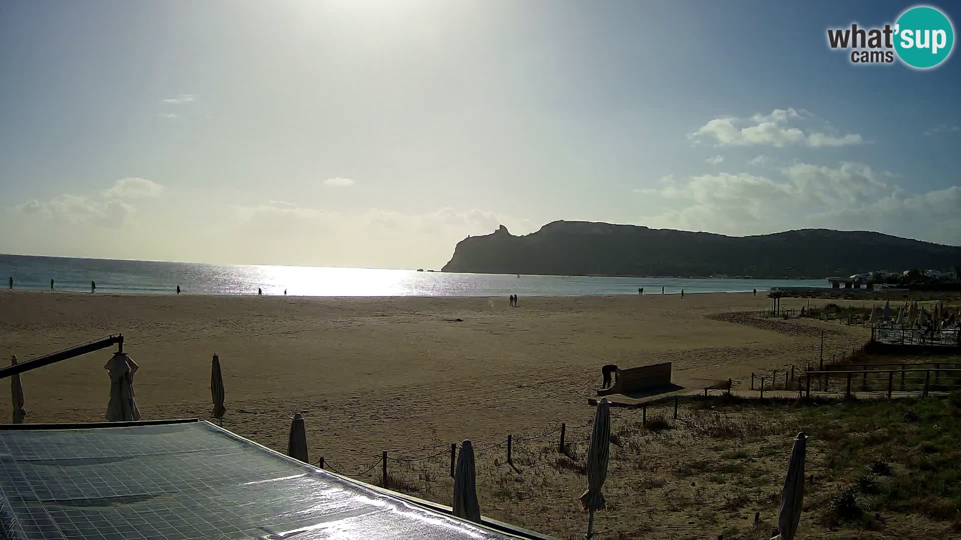 Poetto beach webcam | Cagliari | Sardinija