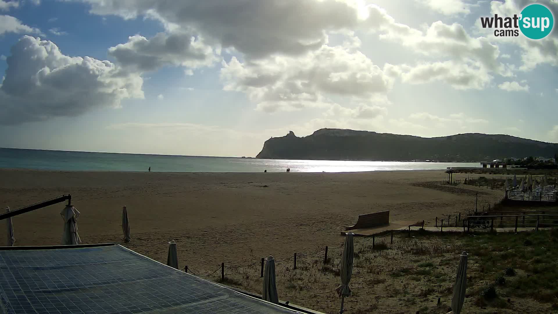 Poetto beach webcam | Cagliari | Sardinija