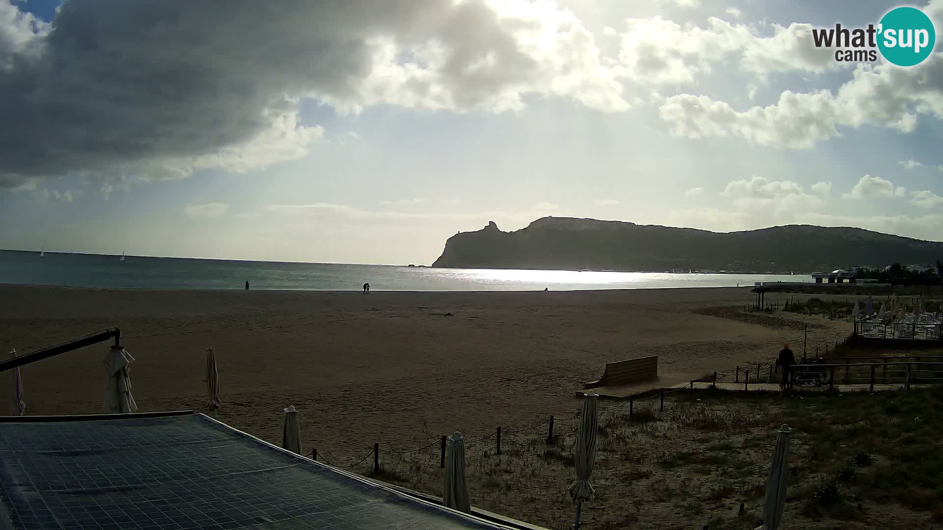 Poetto beach webcam | Cagliari | Sardinija