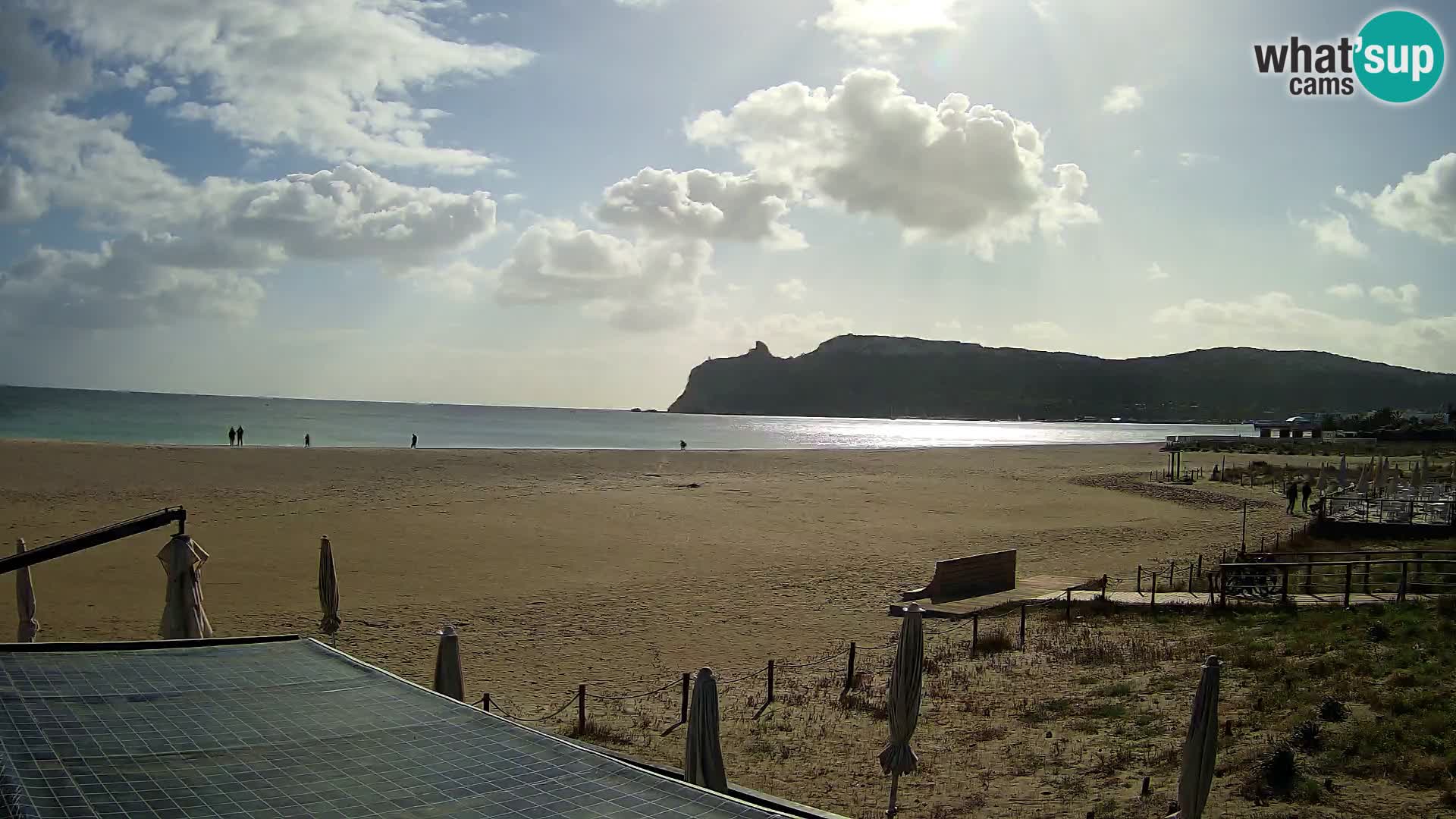 Poetto beach webcam | Cagliari | Sardinia