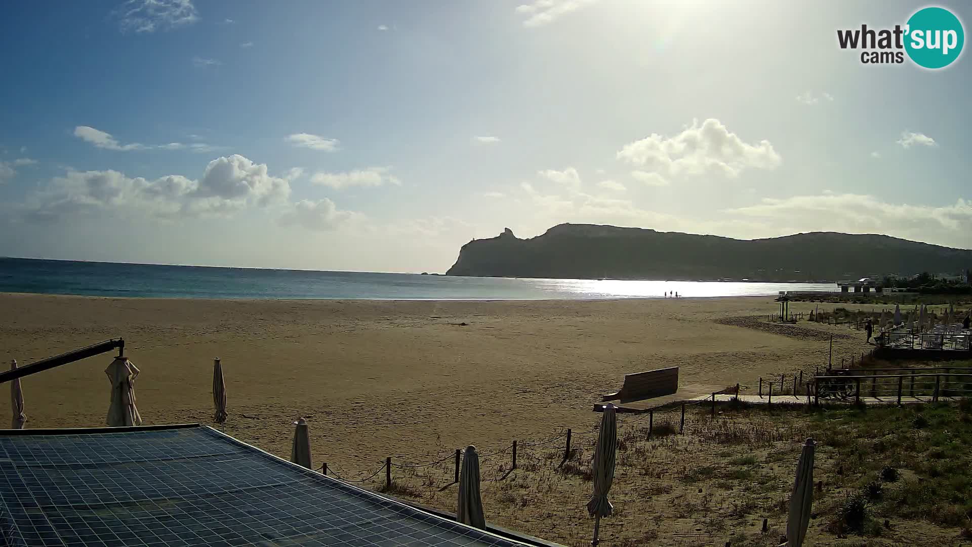 Poetto beach webcam | Cagliari | Sardinija