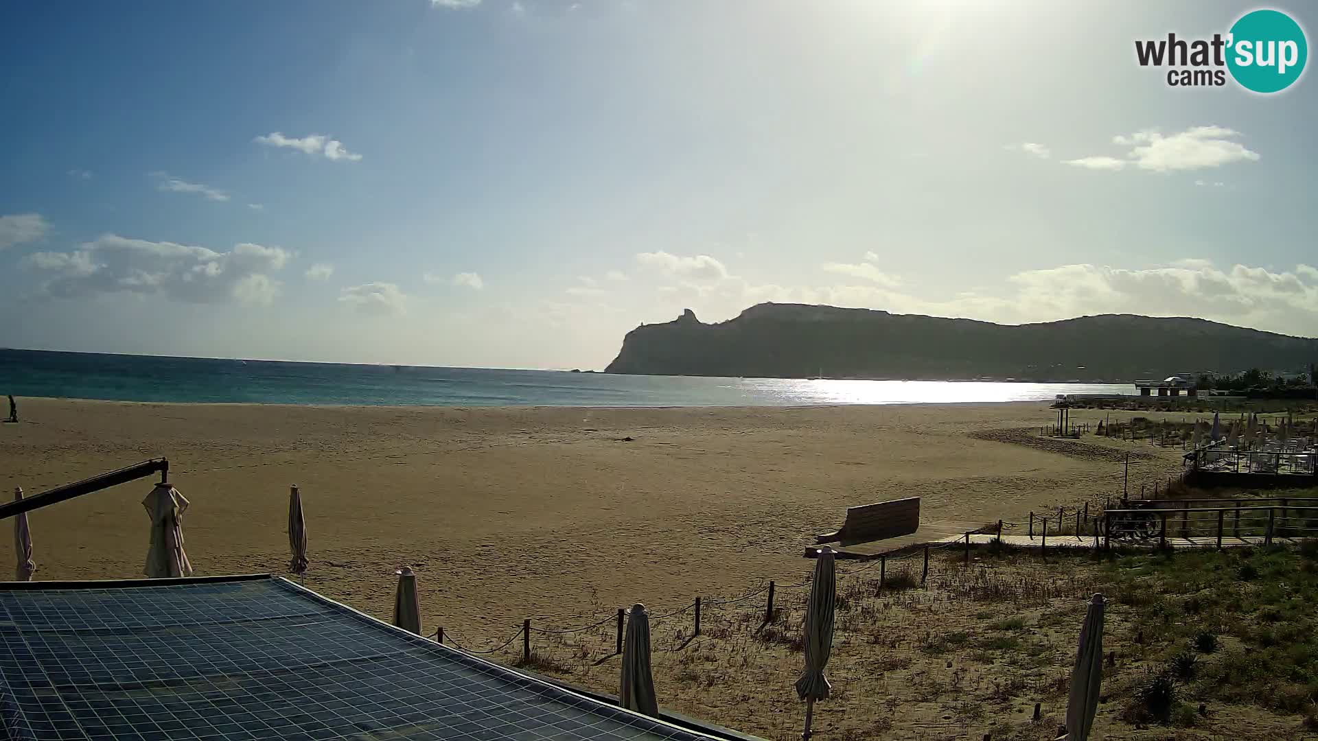 Webcam plage de Poetto | Cagliari | Sardaigne