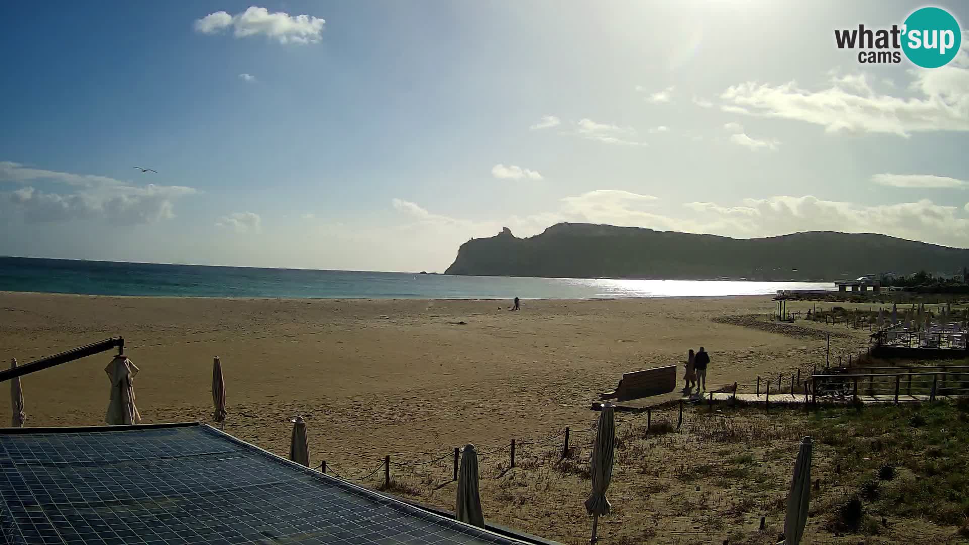 Poetto beach webcam | Cagliari | Sardinia