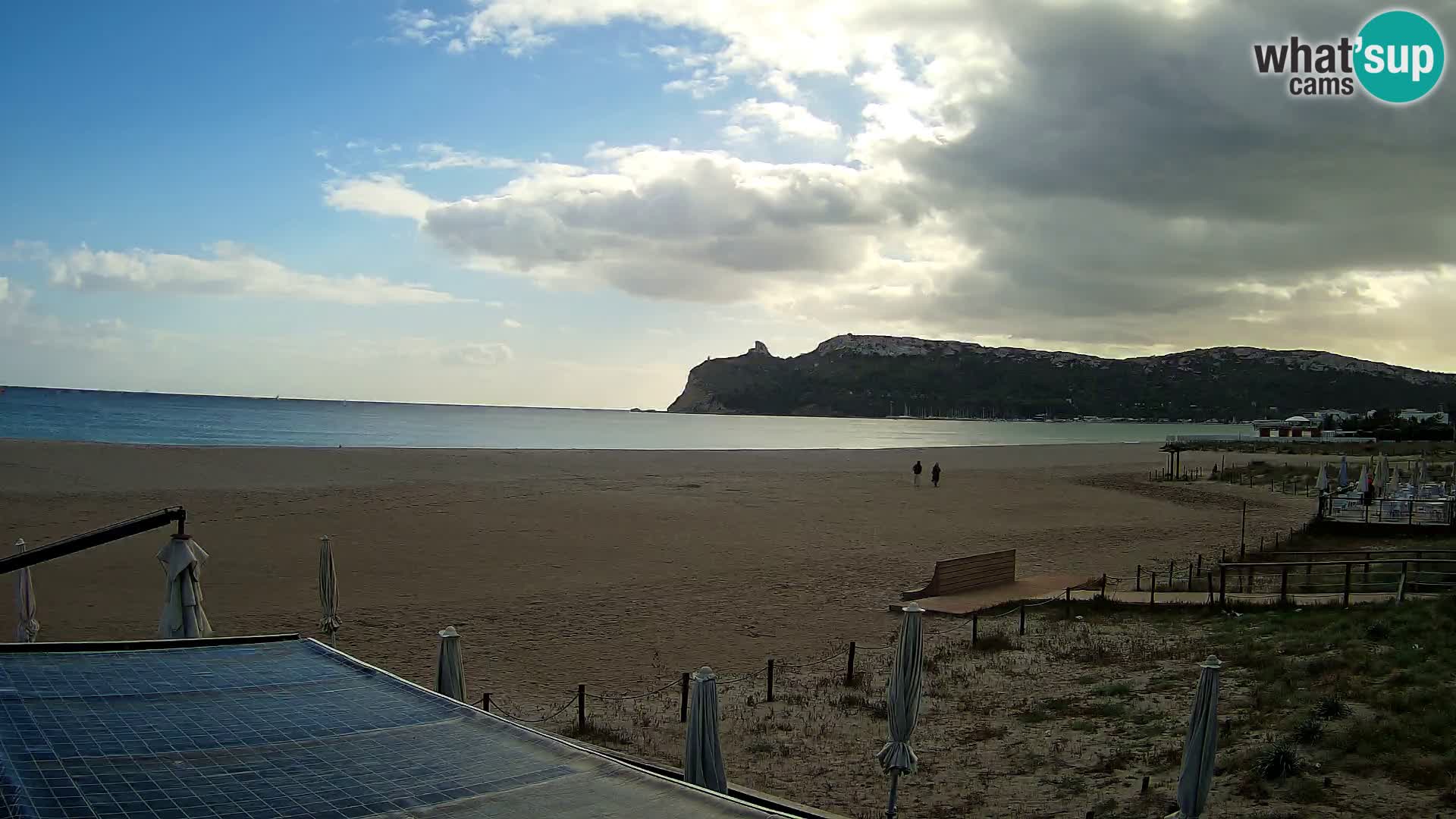 Webcam plage de Poetto | Cagliari | Sardaigne