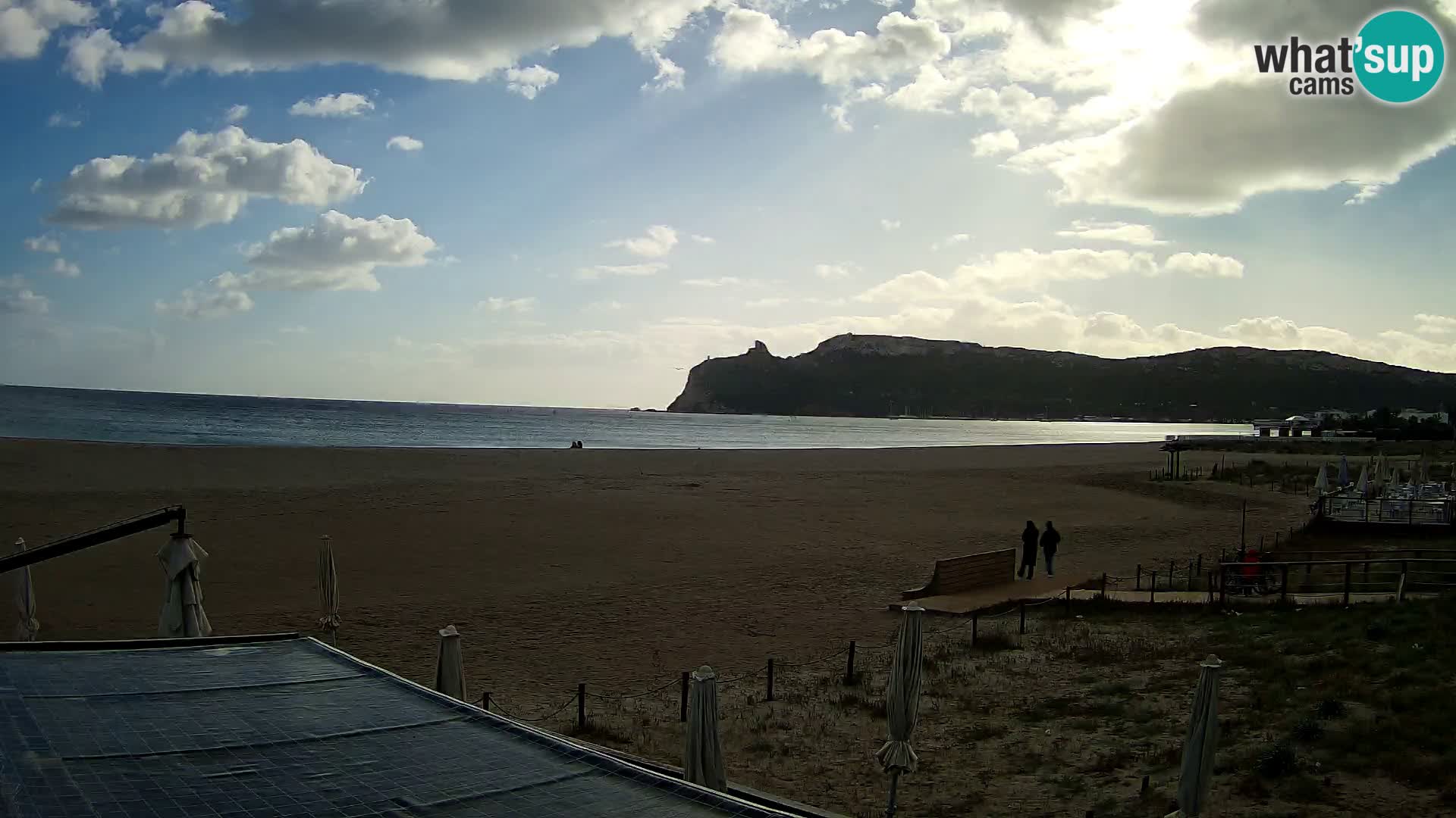 Poetto beach webcam | Cagliari | Sardinija