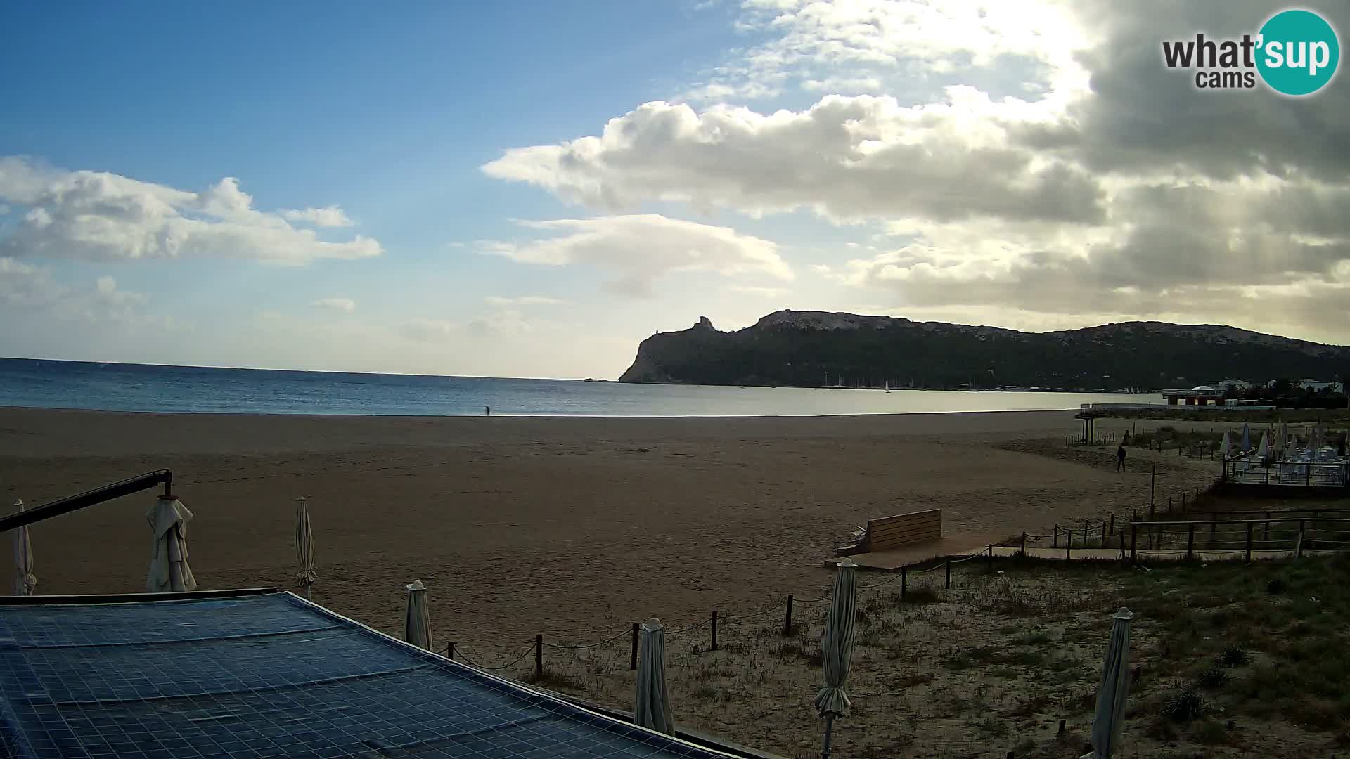 Poetto beach webcam | Cagliari | Sardinia