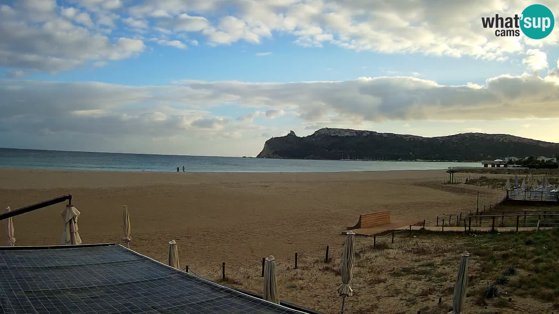 Poetto beach webcam | Cagliari | Sardinija