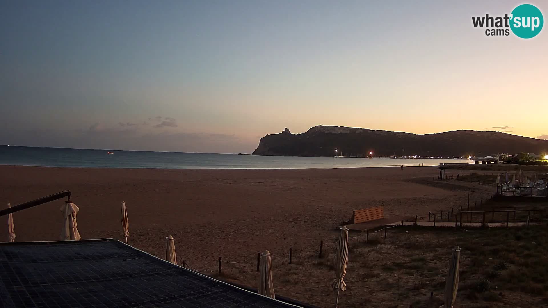 Poetto beach webcam | Cagliari | Sardinija