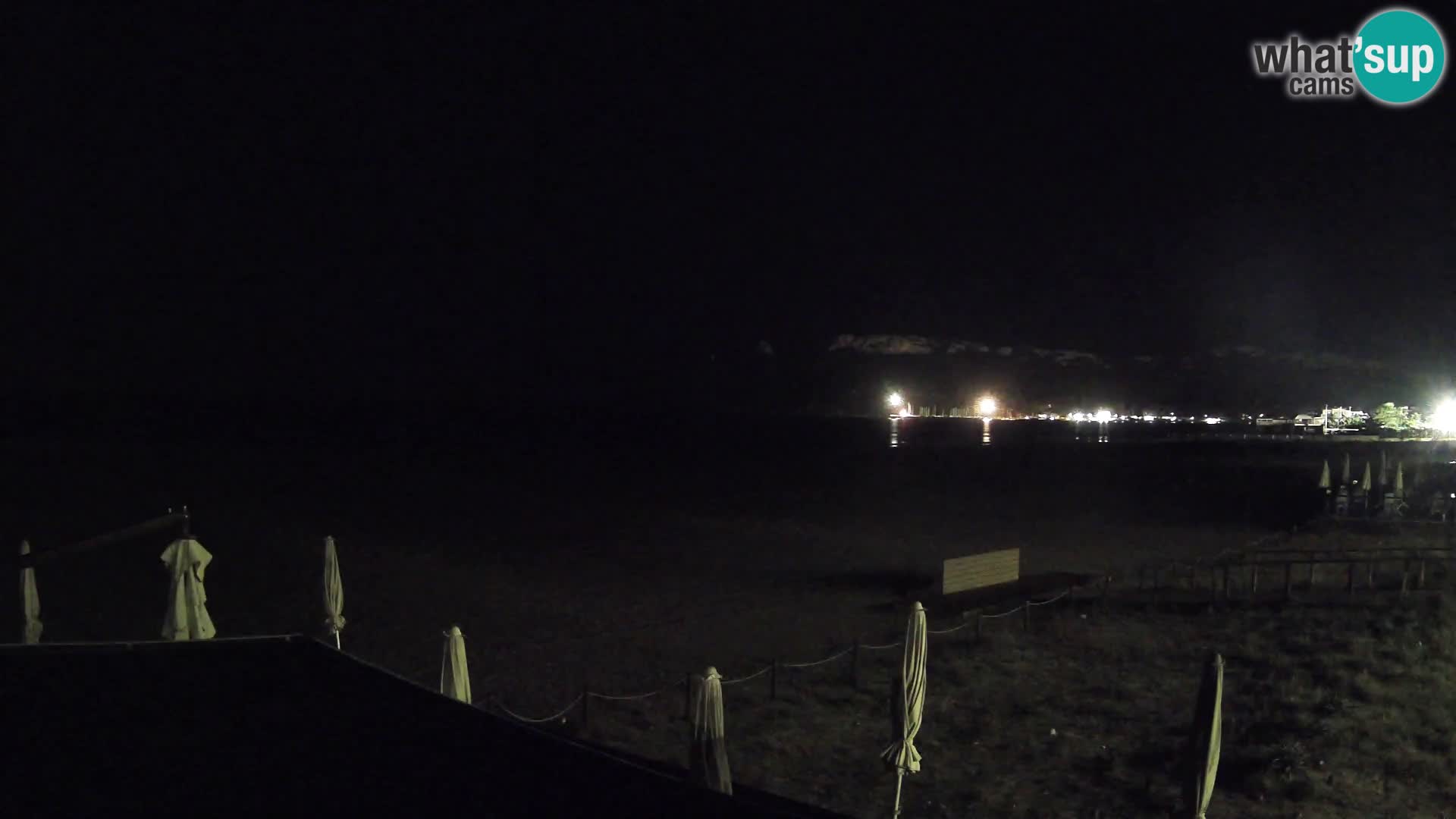 Poetto beach webcam | Cagliari | Sardinija