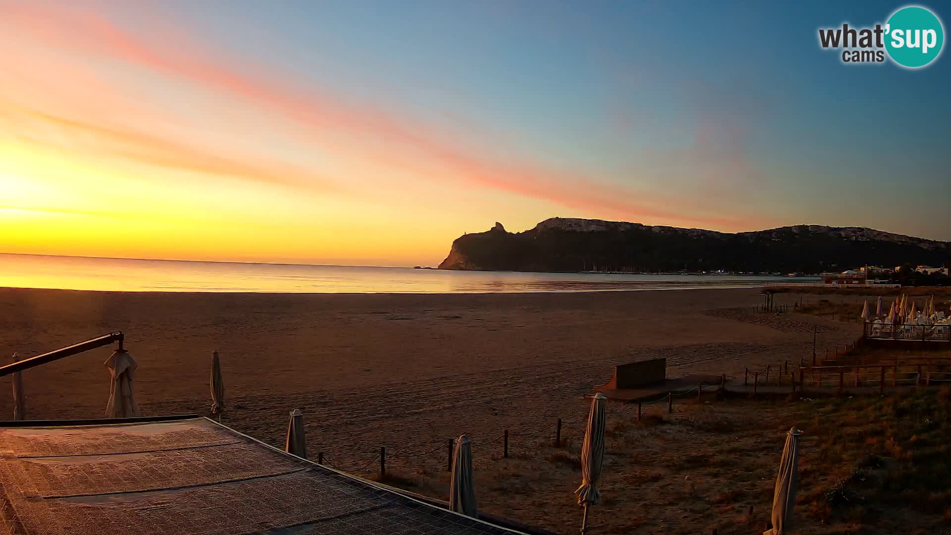 Webcam plage de Poetto | Cagliari | Sardaigne