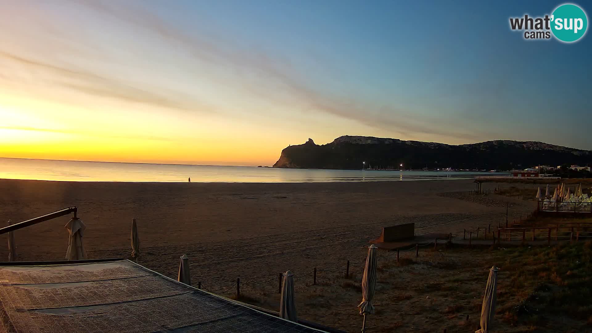 Poetto Strand Webcam | Cagliari | Sardinien