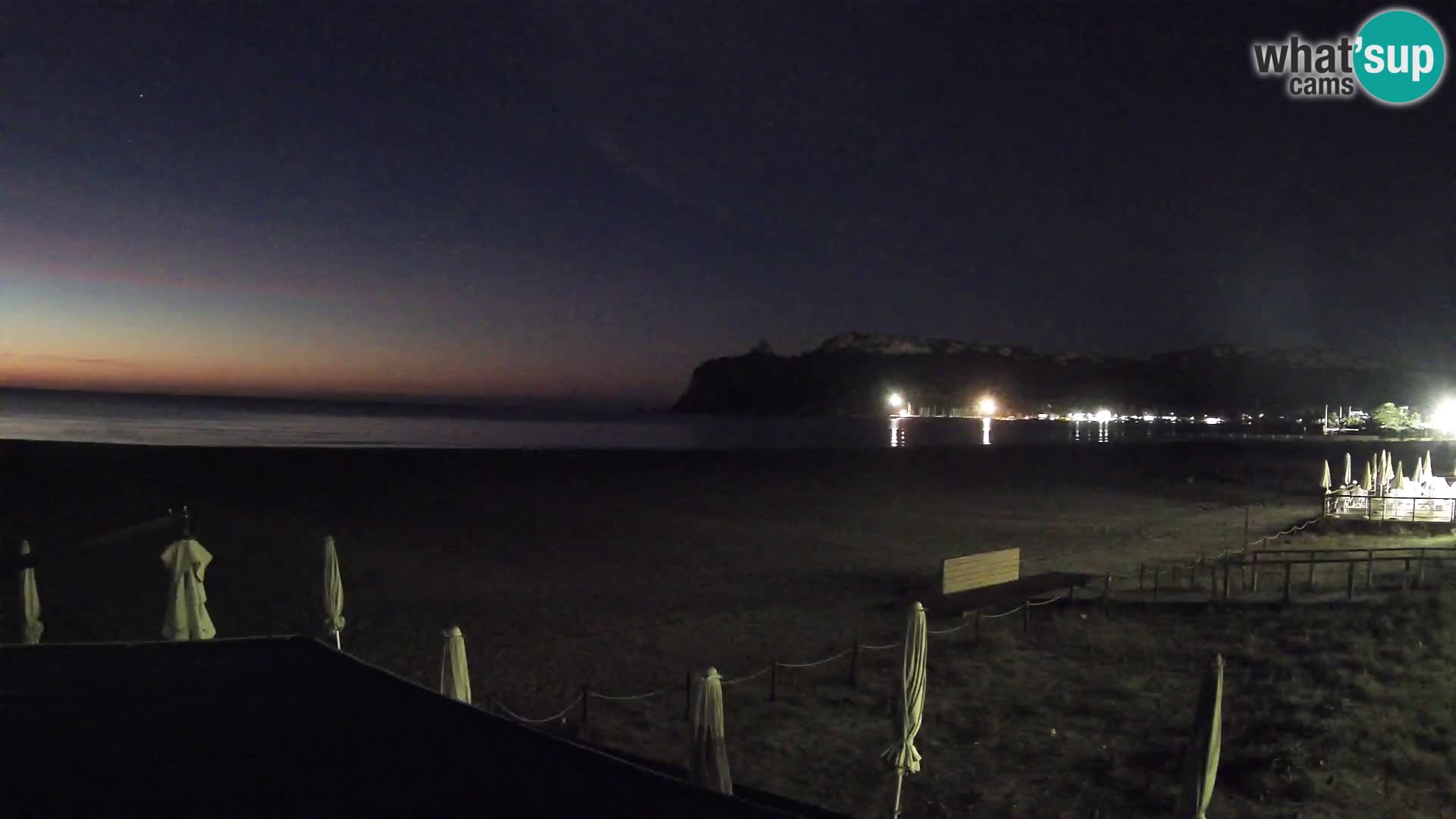 Poetto beach webcam | Cagliari | Sardinia