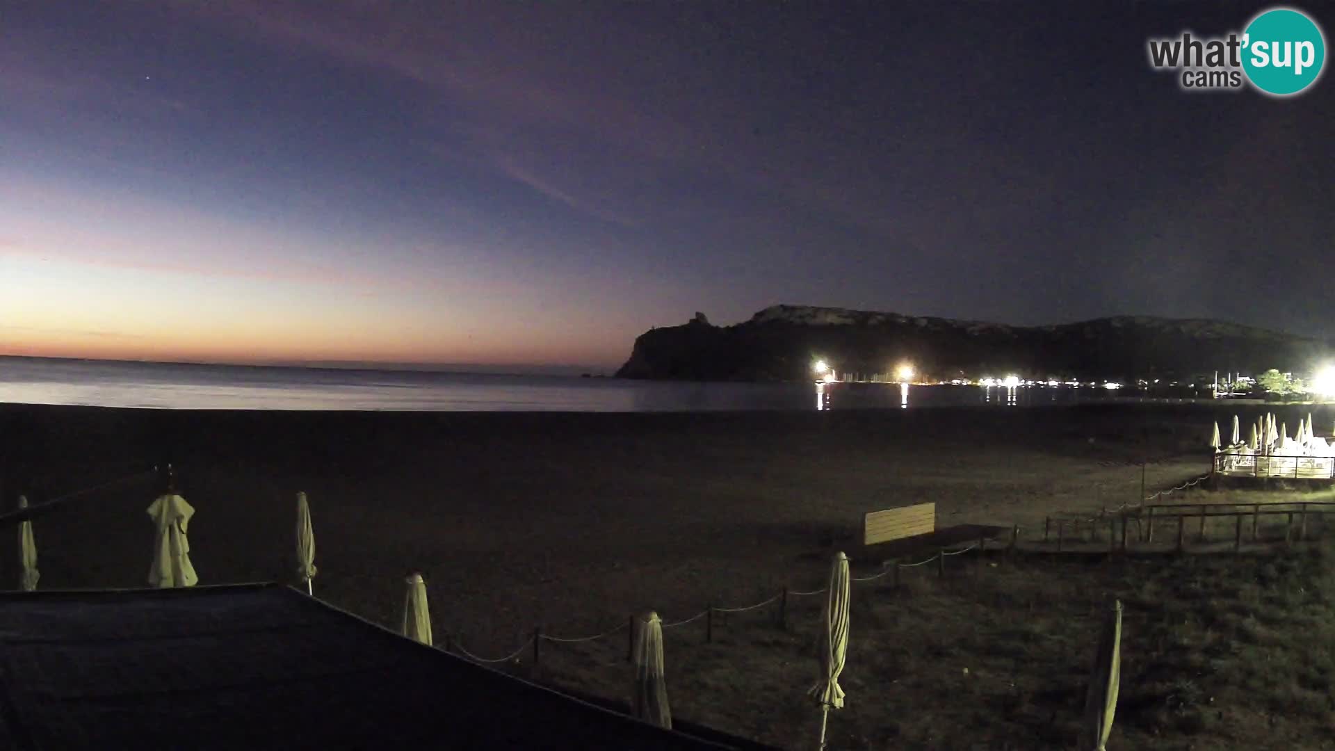 Webcam spiaggia del Poetto | Cagliari | Sardegna