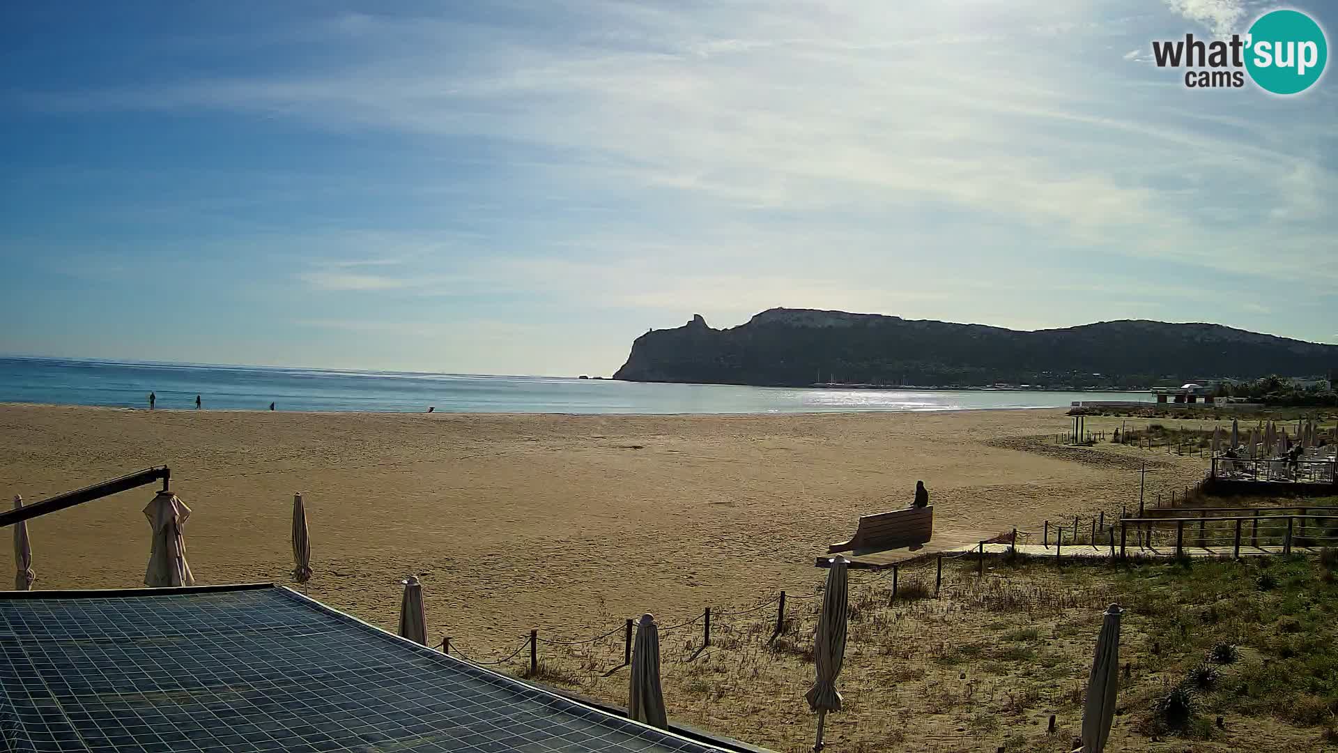 Poetto Strand Webcam | Cagliari | Sardinien