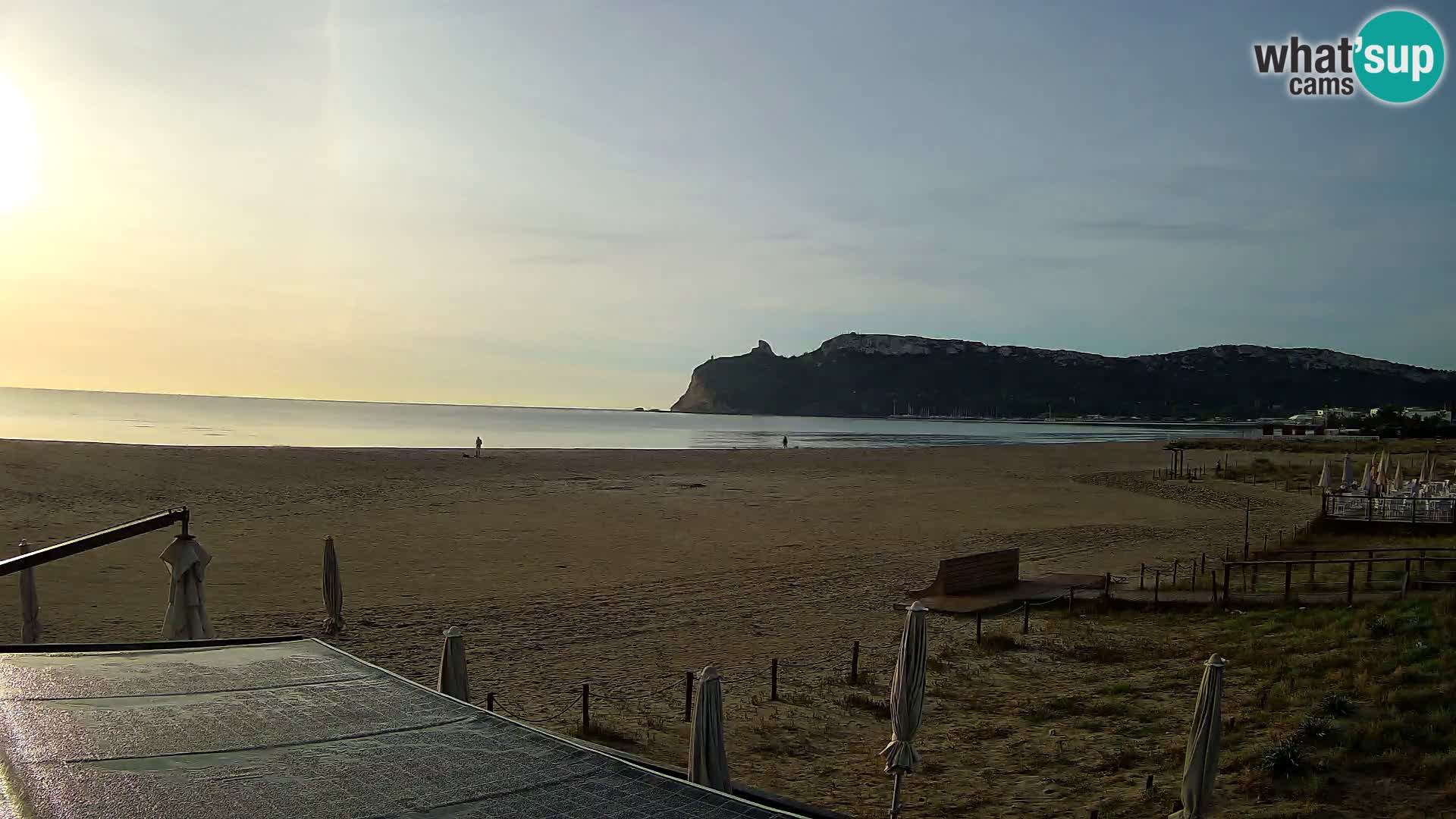 Poetto beach webcam | Cagliari | Sardinia