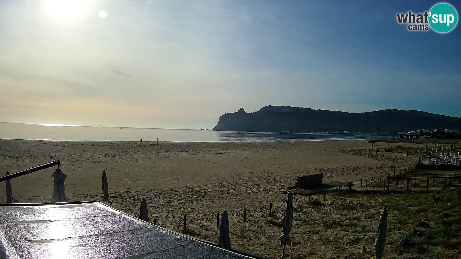 Webcam spiaggia del Poetto | Cagliari | Sardegna