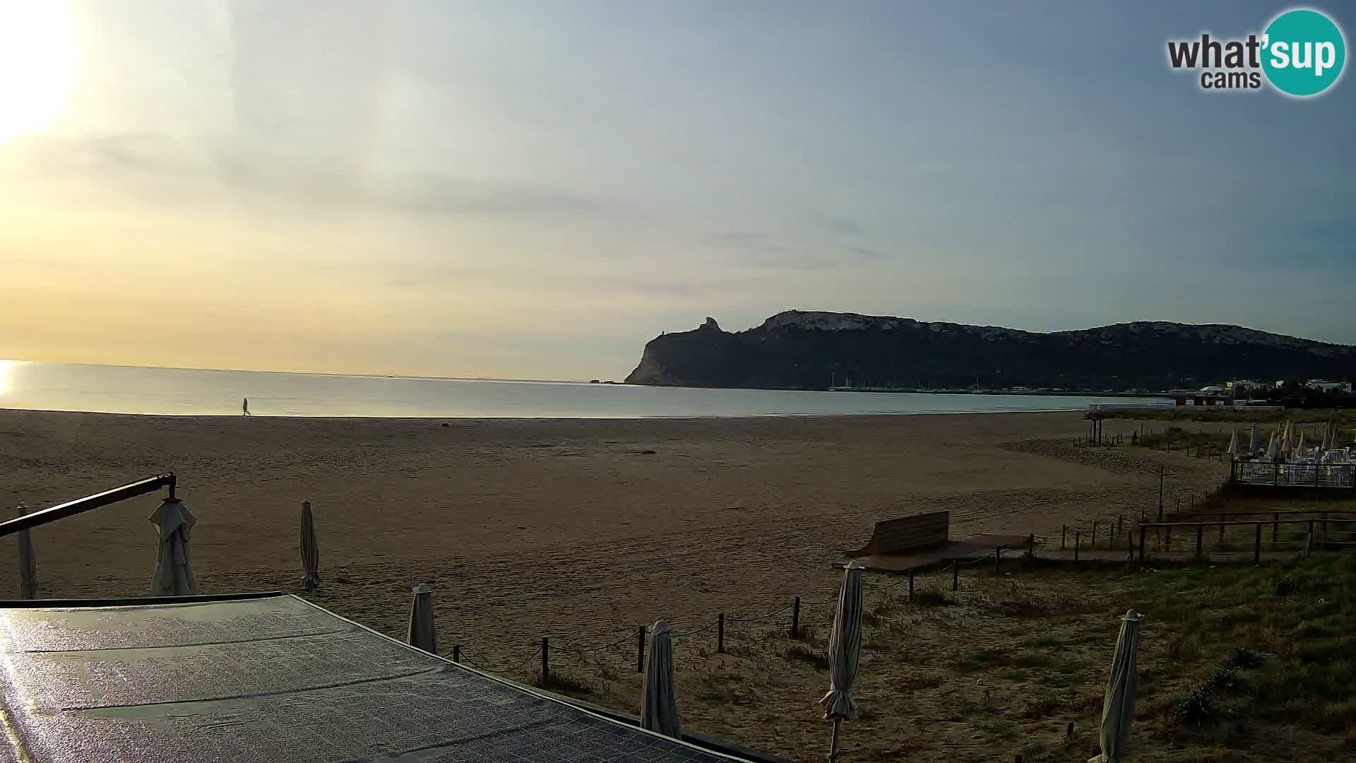 Poetto Strand Webcam | Cagliari | Sardinien