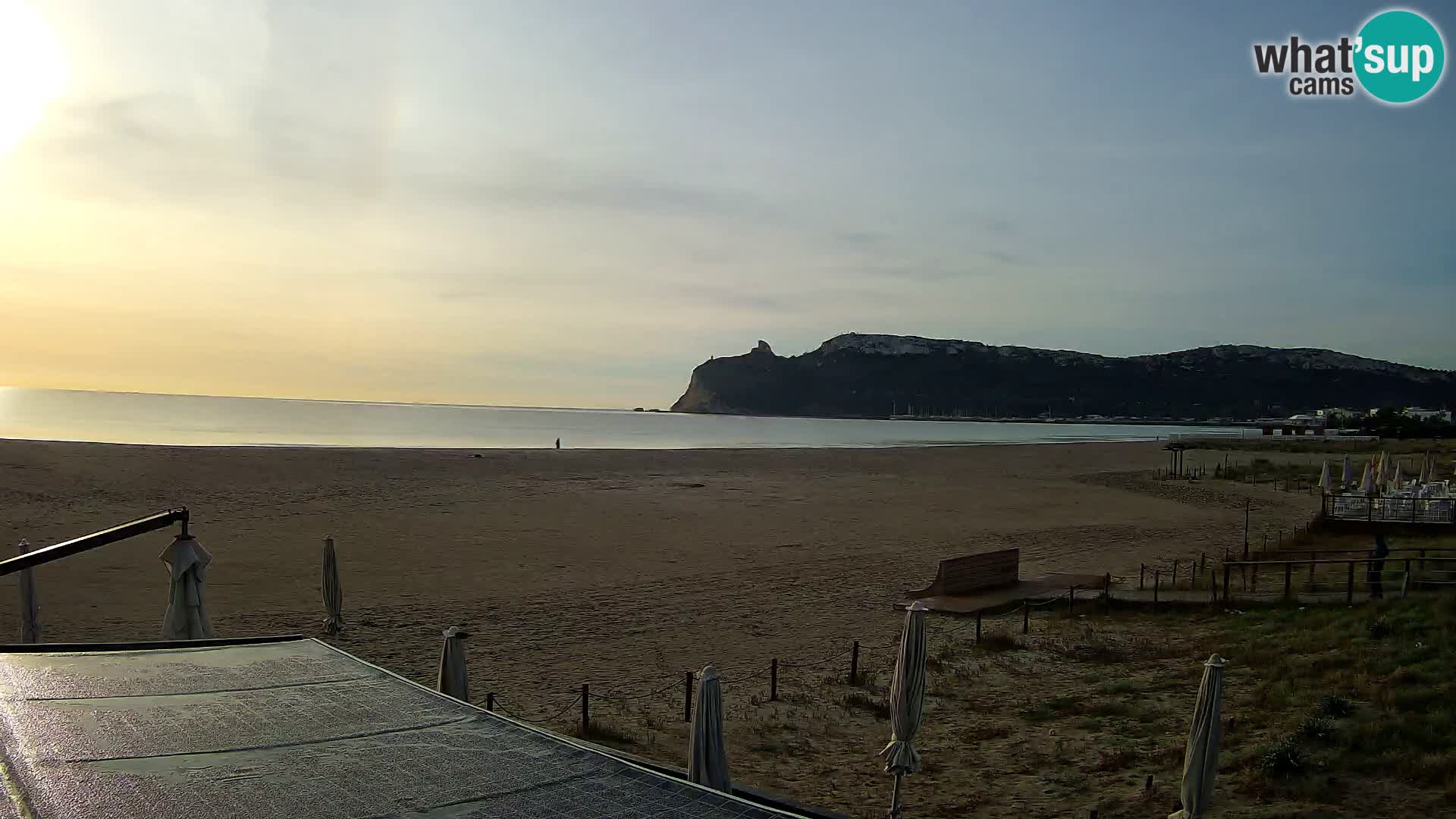 Poetto Strand Webcam | Cagliari | Sardinien
