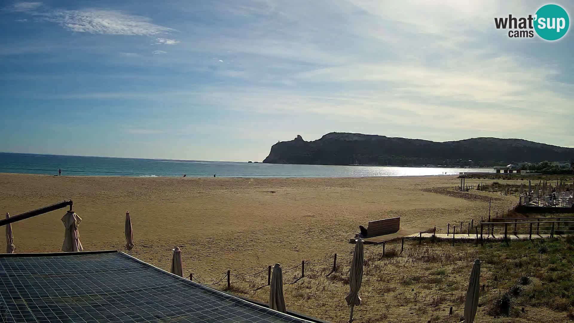 Poetto Strand Webcam | Cagliari | Sardinien