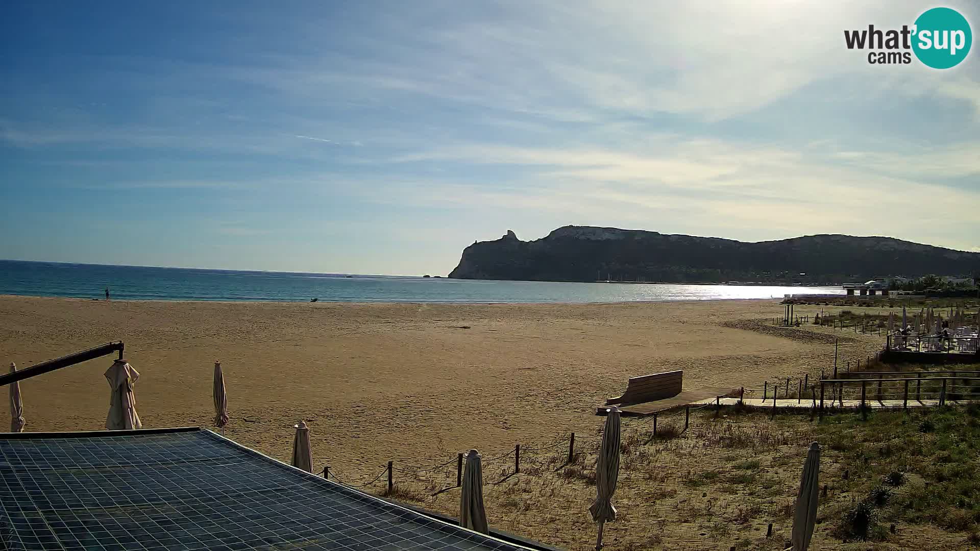 Poetto beach webcam | Cagliari | Sardinia