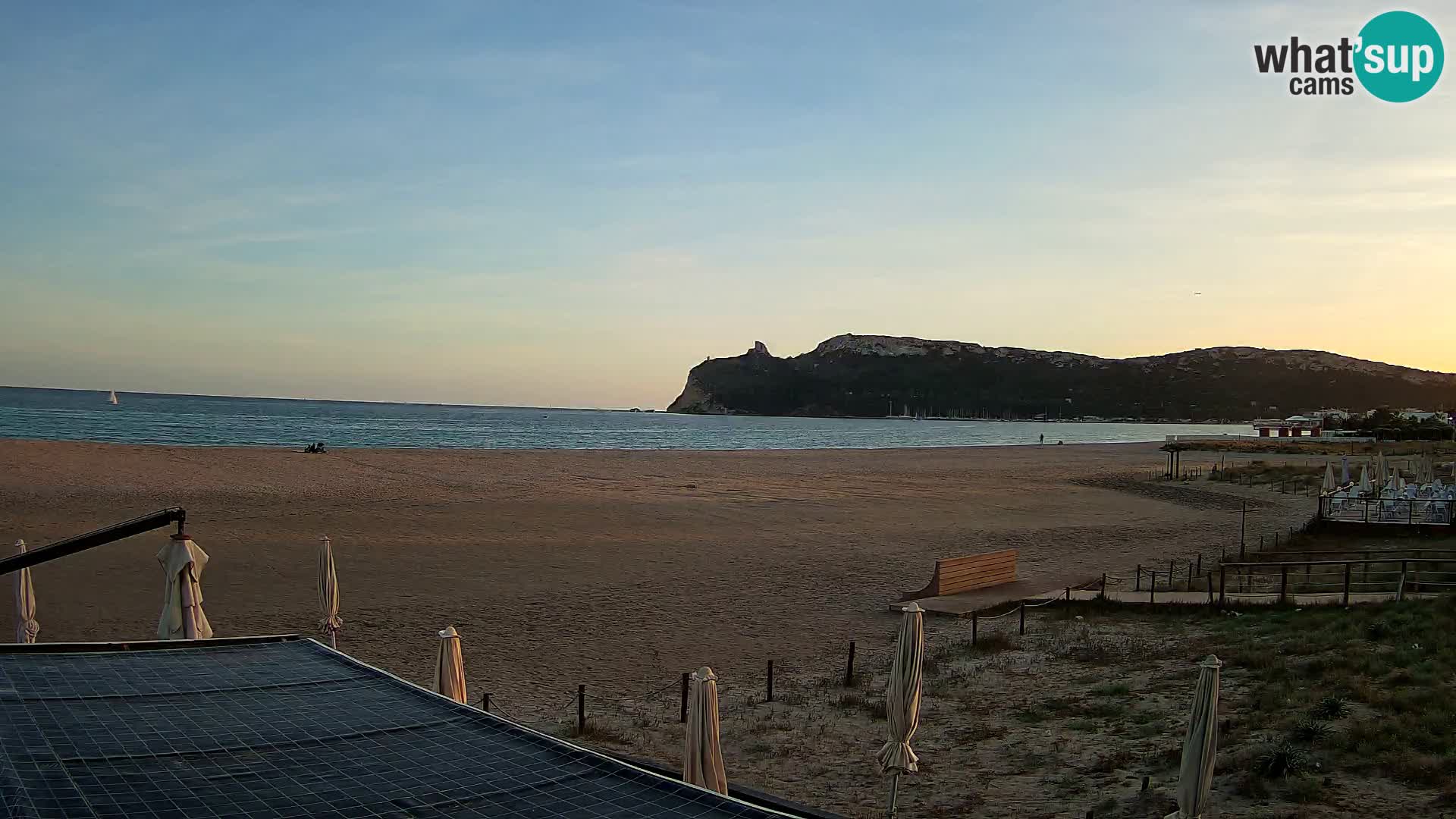 Webcam spiaggia del Poetto | Cagliari | Sardegna