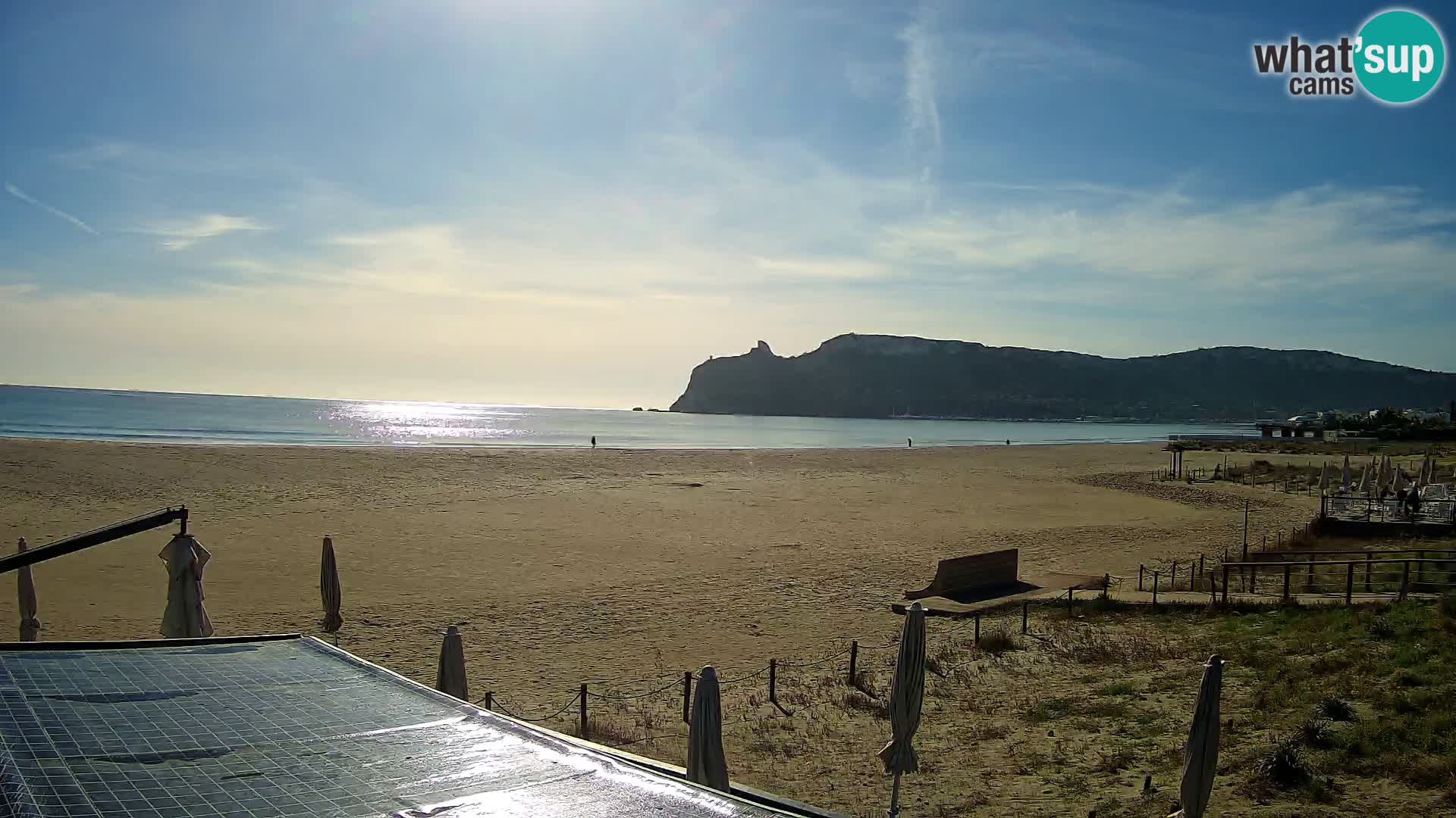 Webcam spiaggia del Poetto | Cagliari | Sardegna