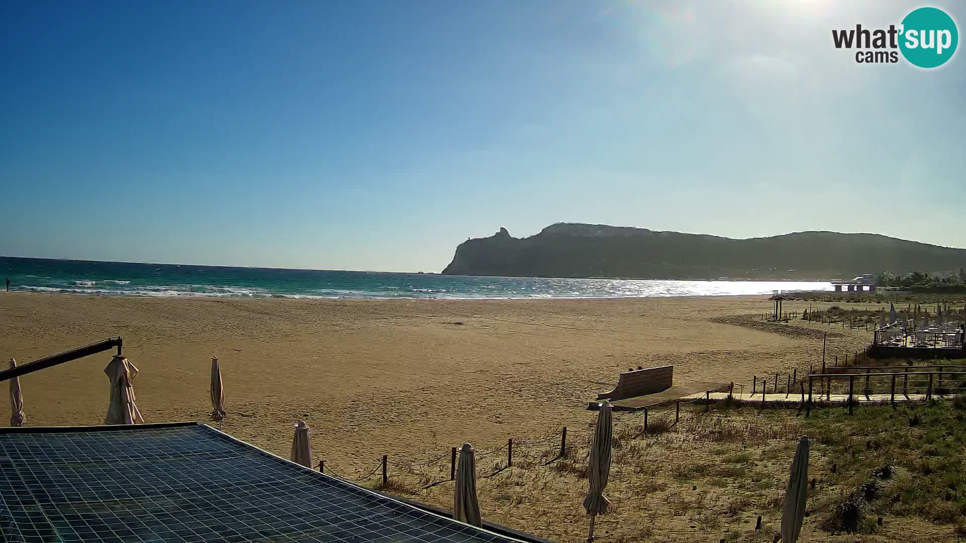 Webcam spiaggia del Poetto | Cagliari | Sardegna