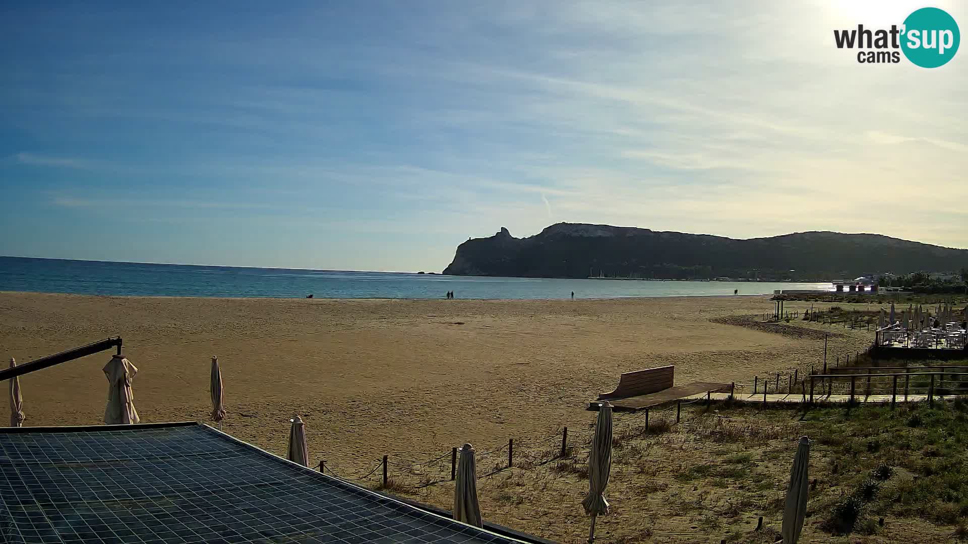 Poetto Strand Webcam | Cagliari | Sardinien