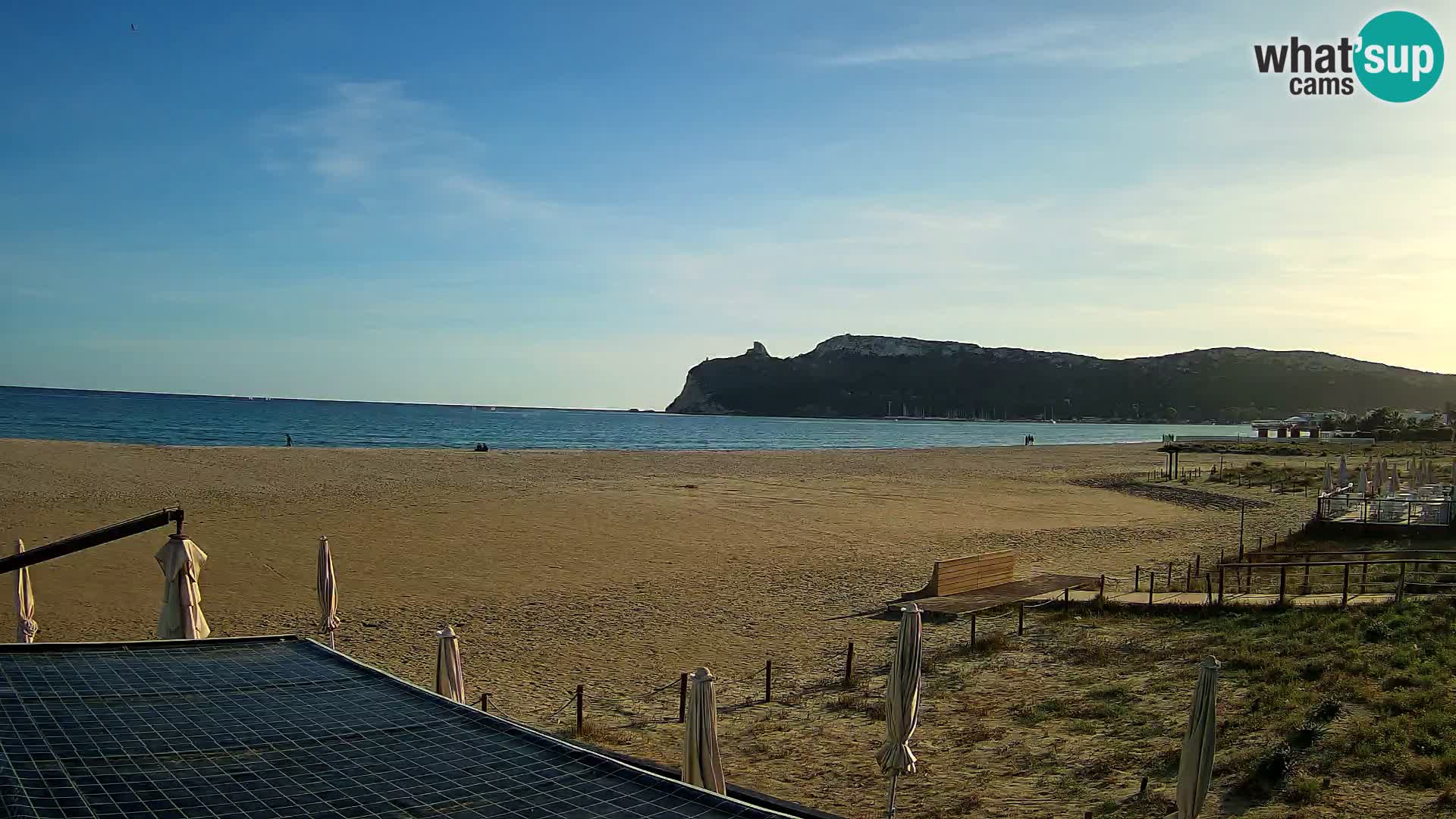 Poetto Strand Webcam | Cagliari | Sardinien