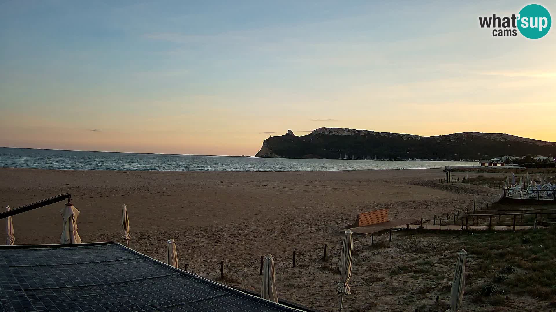 Poetto beach webcam | Cagliari | Sardinia