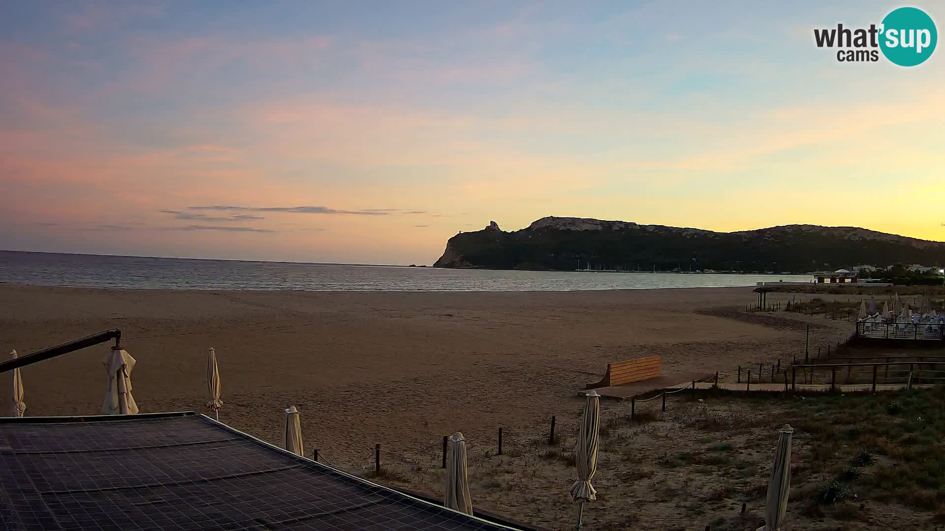 Webcam spiaggia del Poetto | Cagliari | Sardegna