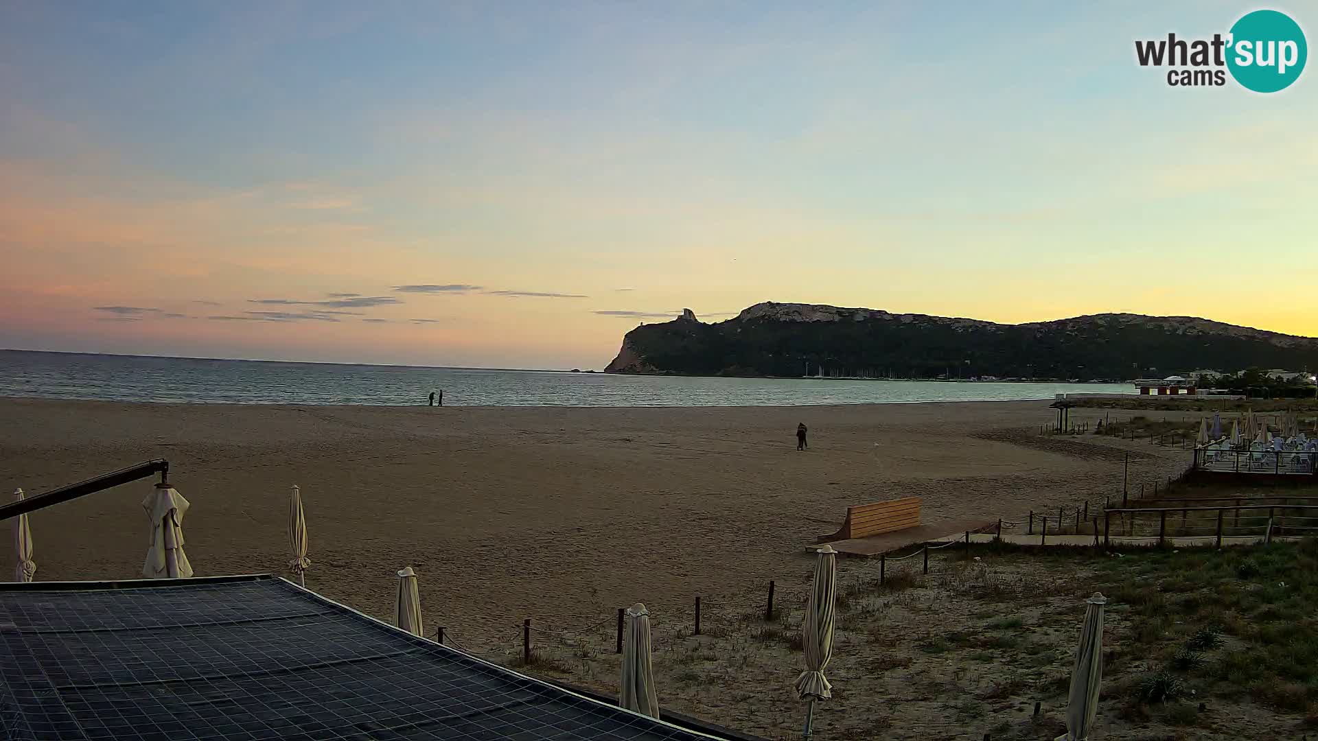 Webcam plage de Poetto | Cagliari | Sardaigne