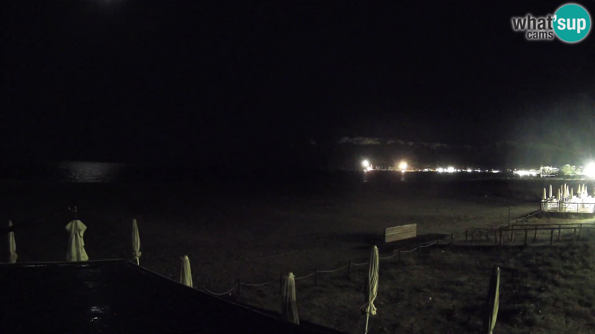 Poetto beach webcam | Cagliari | Sardinija