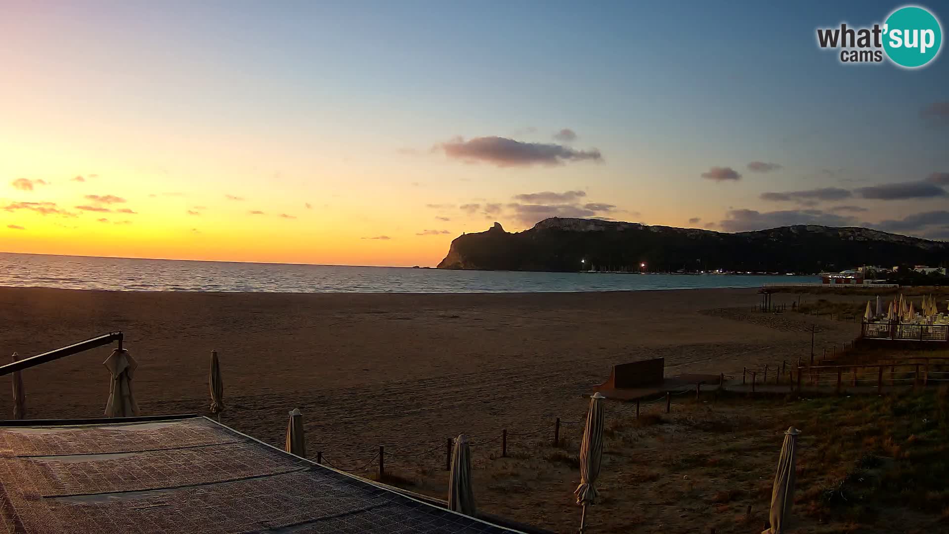 Poetto Strand Webcam | Cagliari | Sardinien